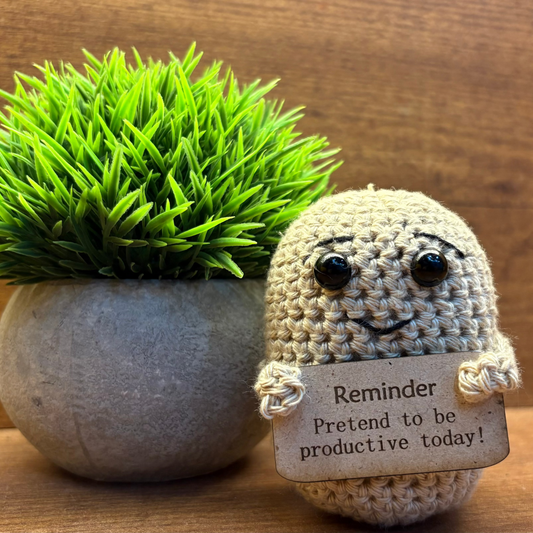 Positive Potato – Custom Motivational Desk Buddy Gift
