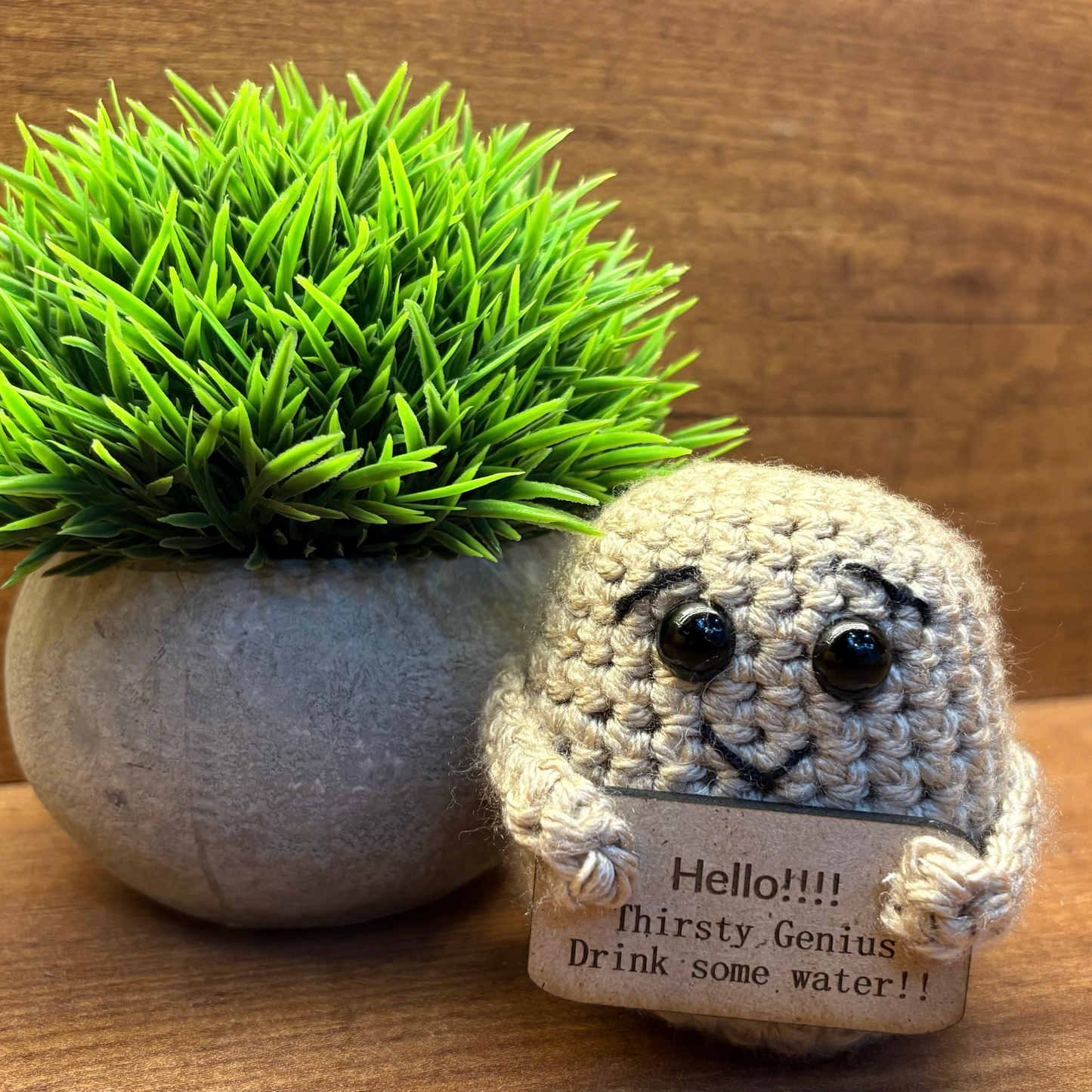 Positive Potato – Custom Motivational Desk Buddy Gift