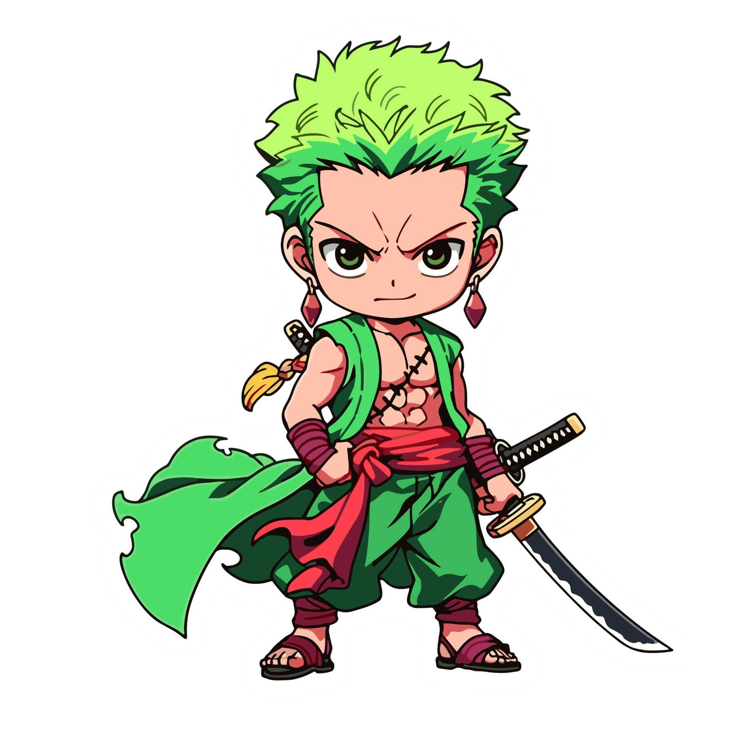 Anime Vinyl Sticker – Durable, Removable & Stylish