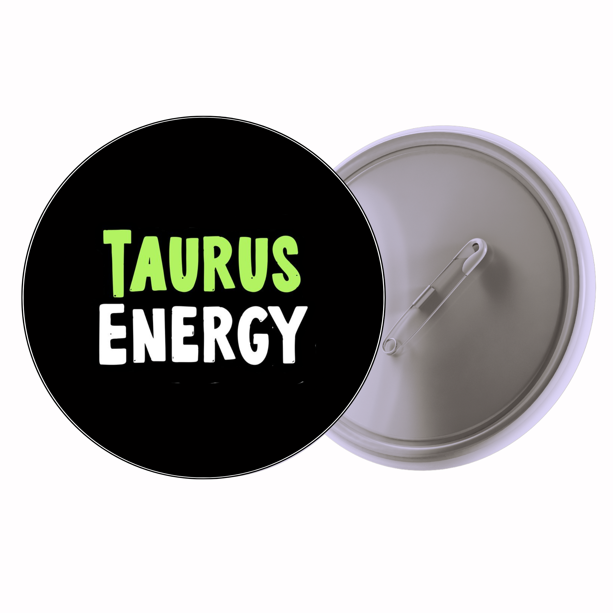 Taurus Energy | Colorful Quote Badge