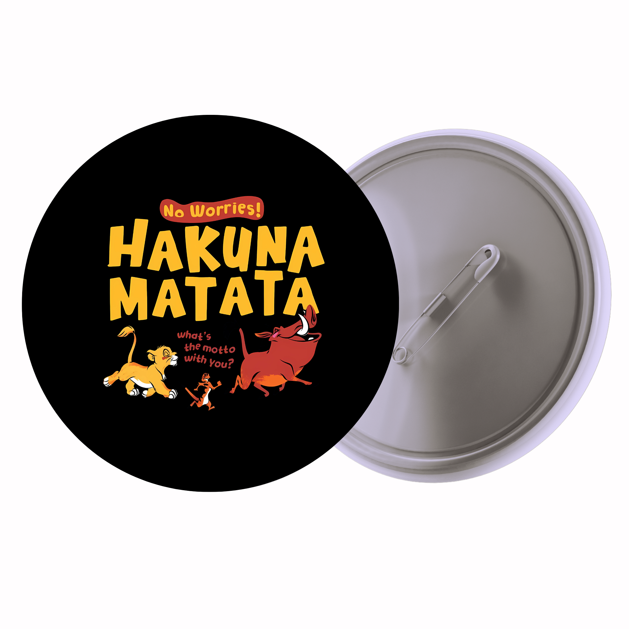 Hakuna Matata | Colorful Quote Badge