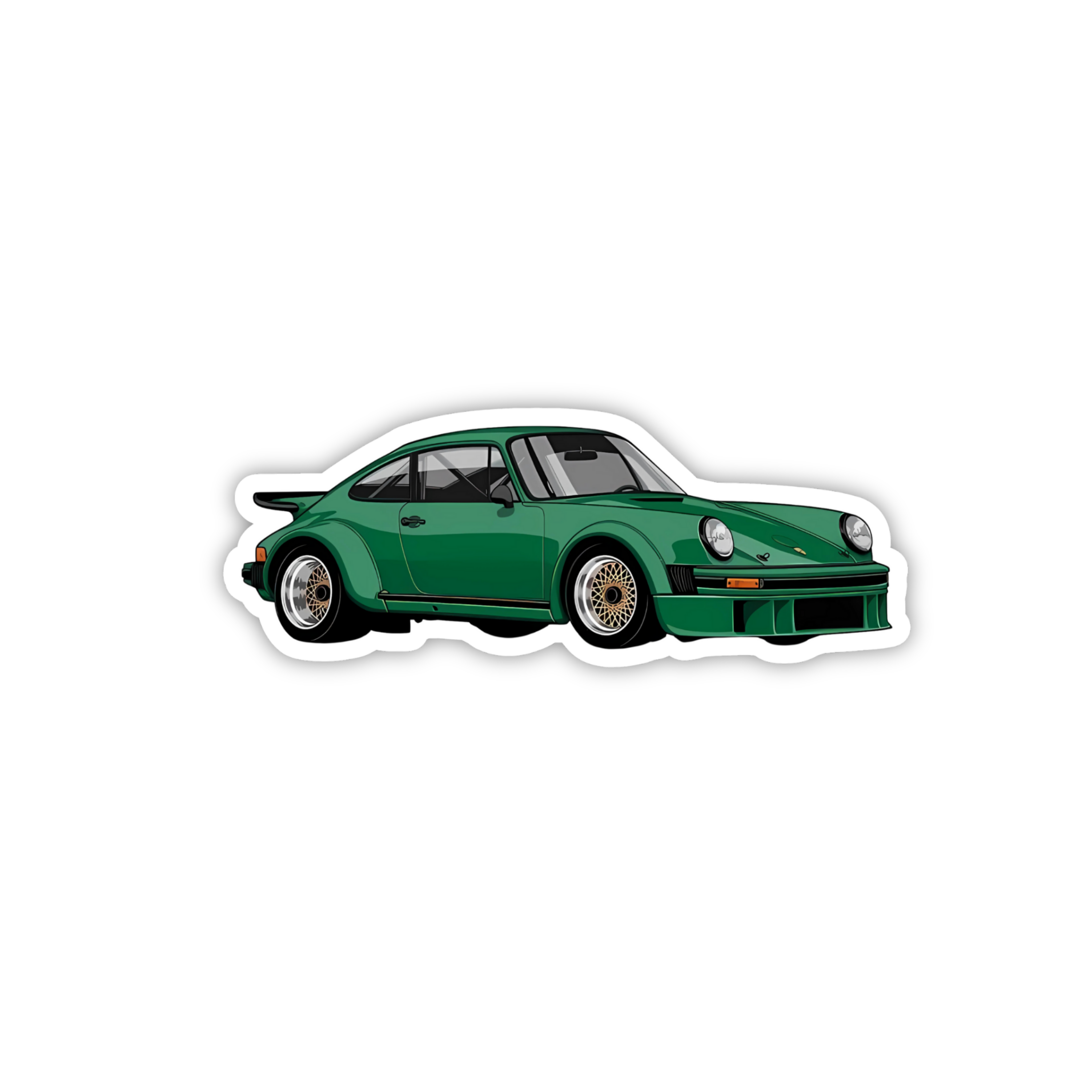 Hot Wheels Supercar Design #108 Premium Car Sticker