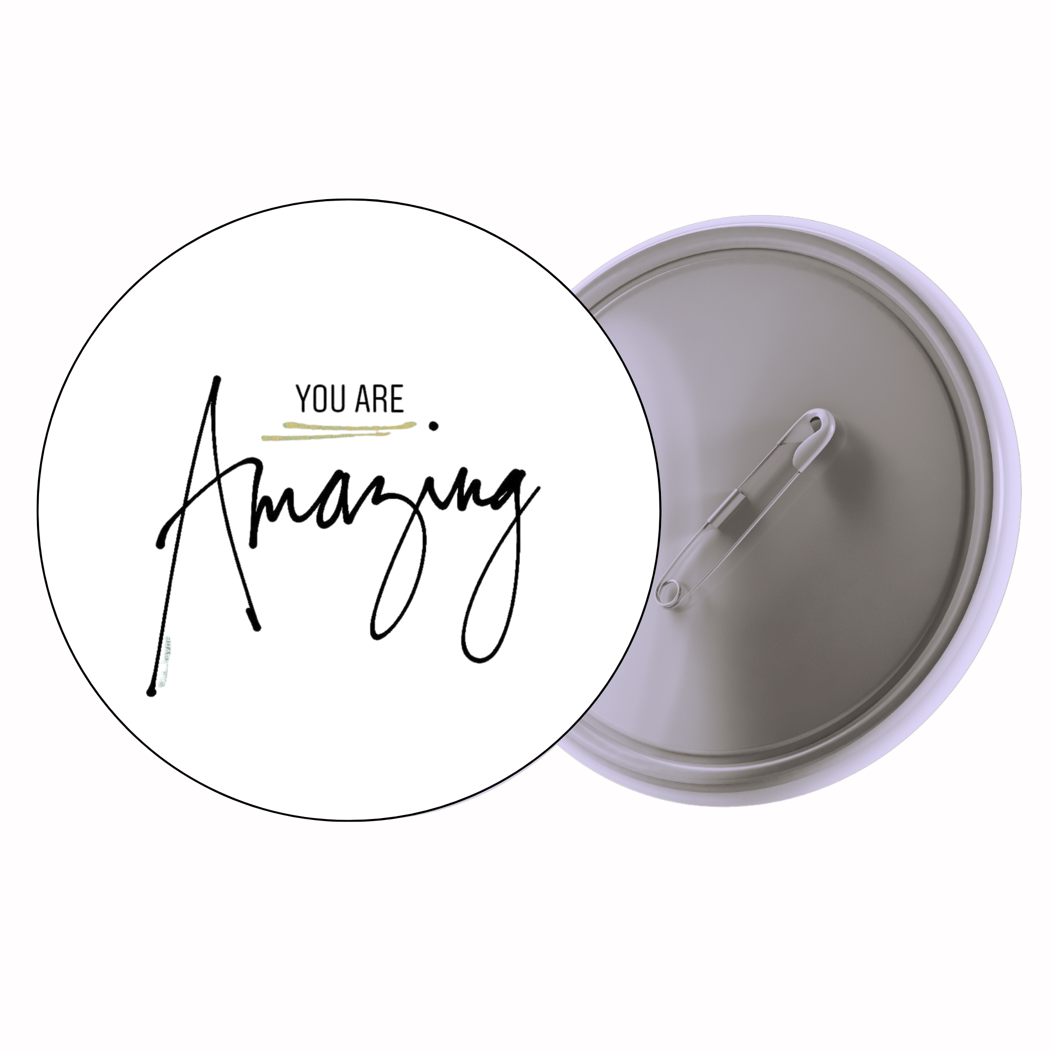You Are Amazing | Colorful Quote Badge