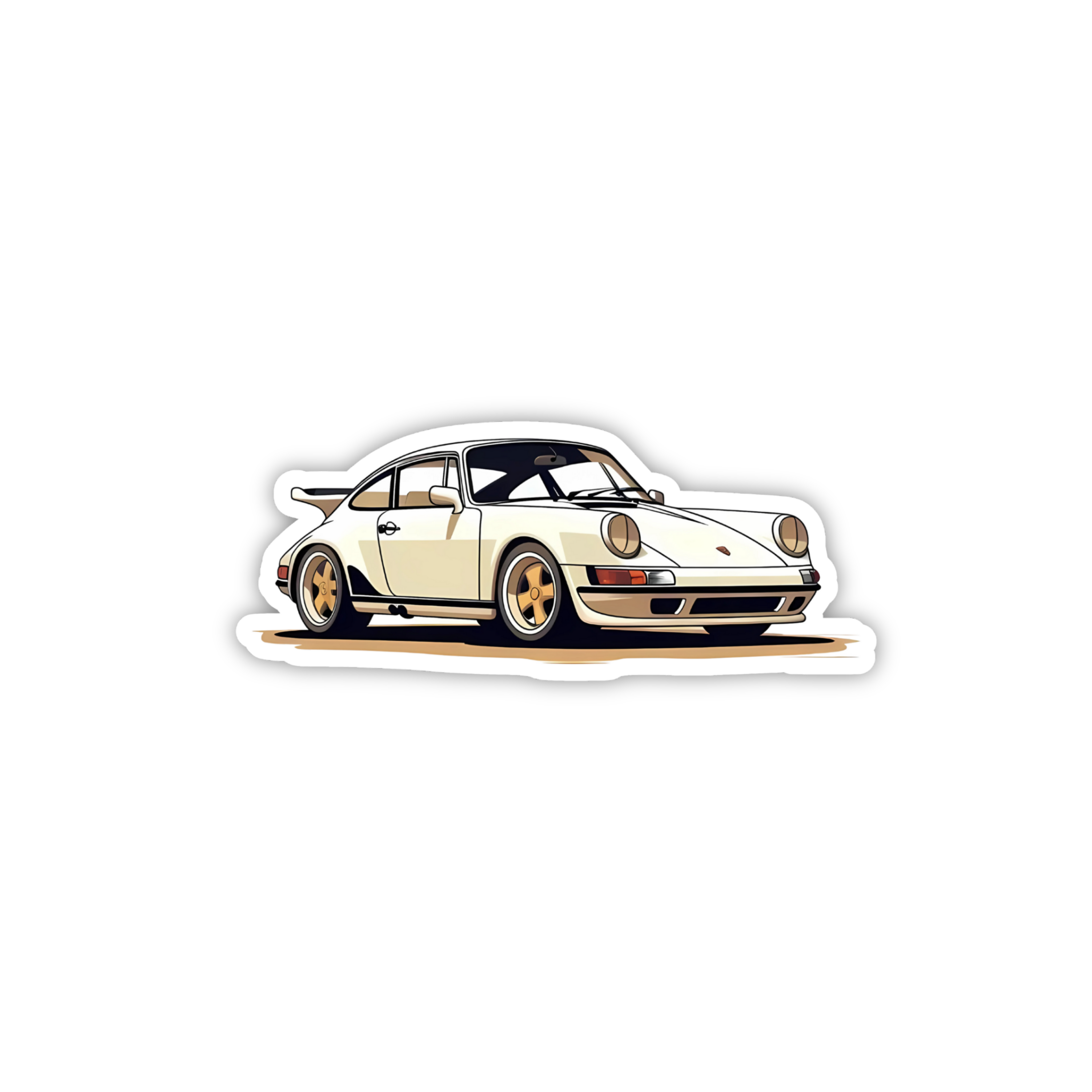 Hot Wheels Supercar Design #109 Premium Car Sticker