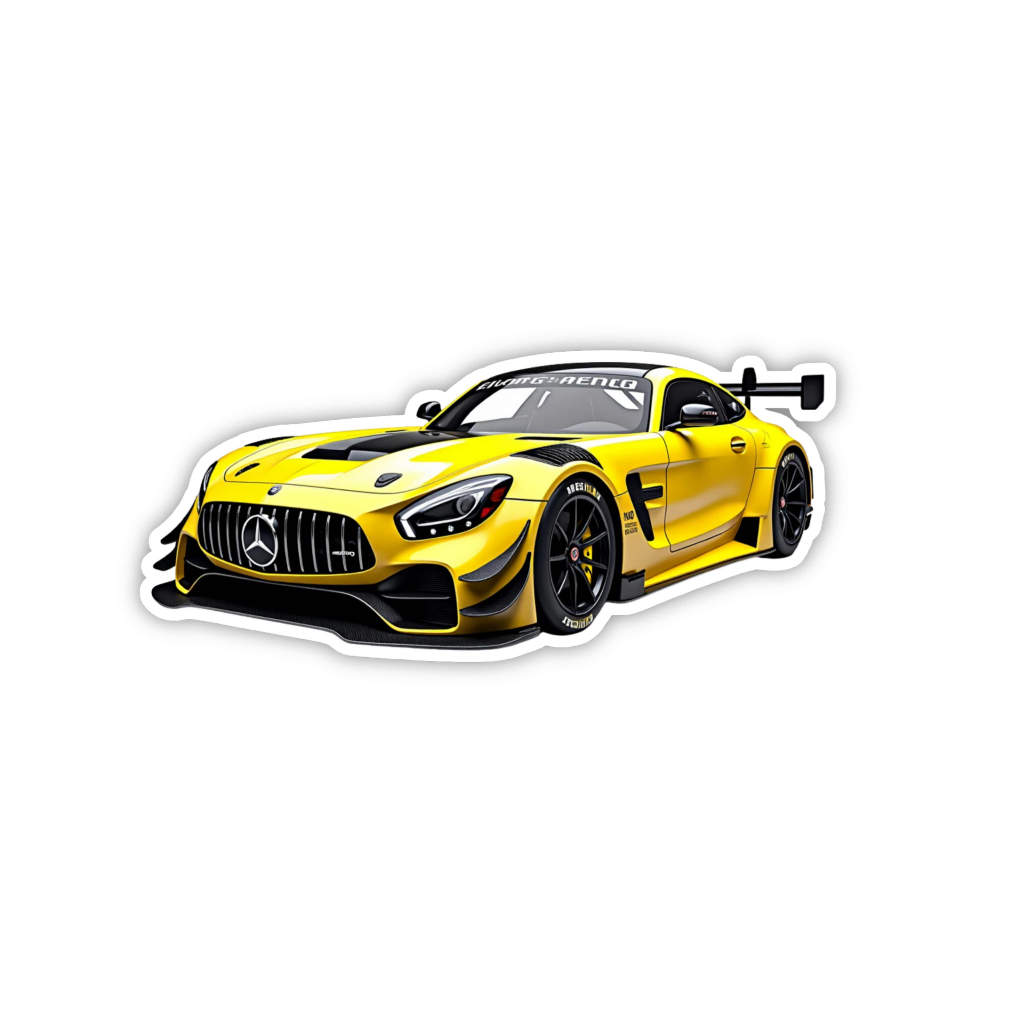Hot Wheels Supercar Design #10 Premium Car Sticker
