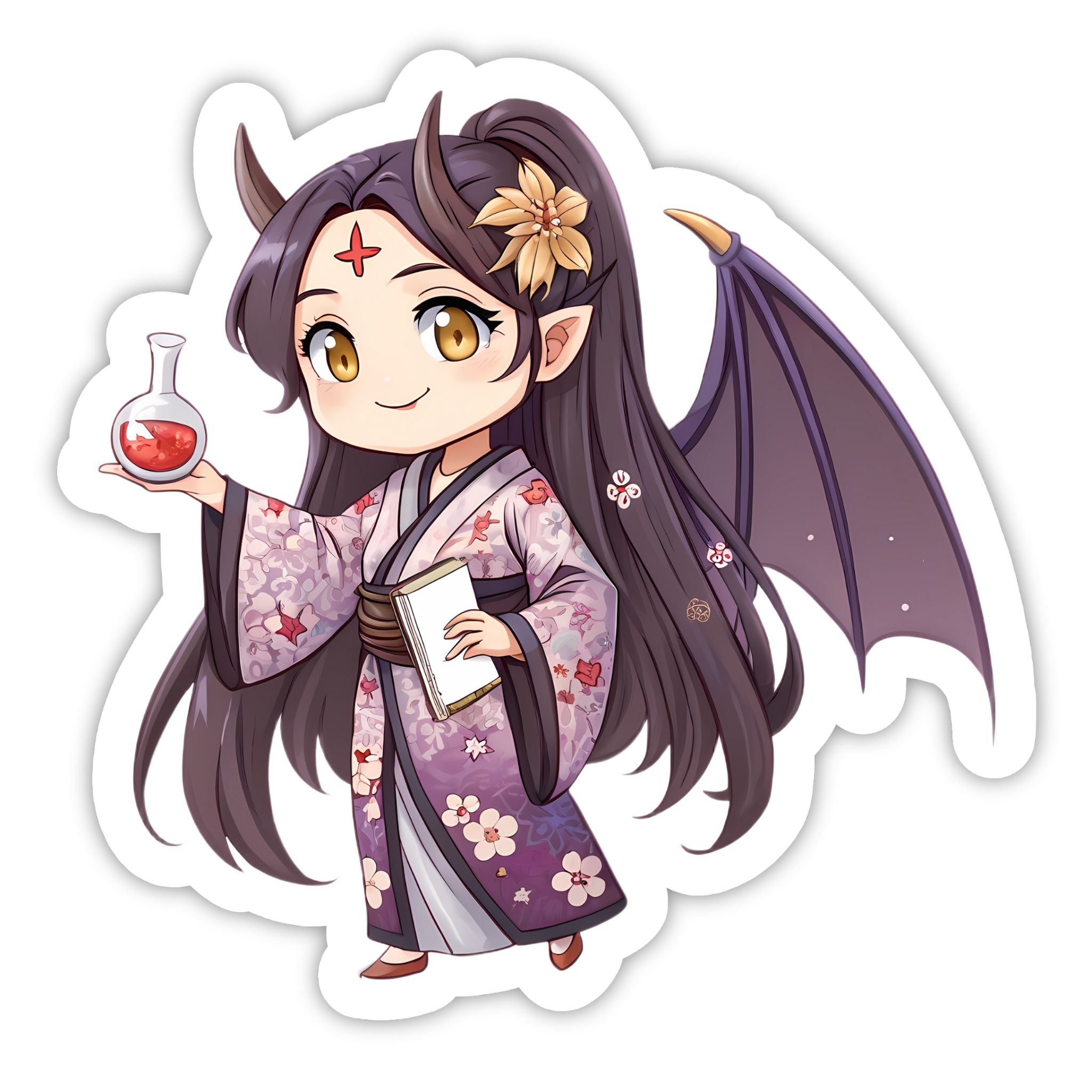 Shinobu Kocho Chibi Sticker