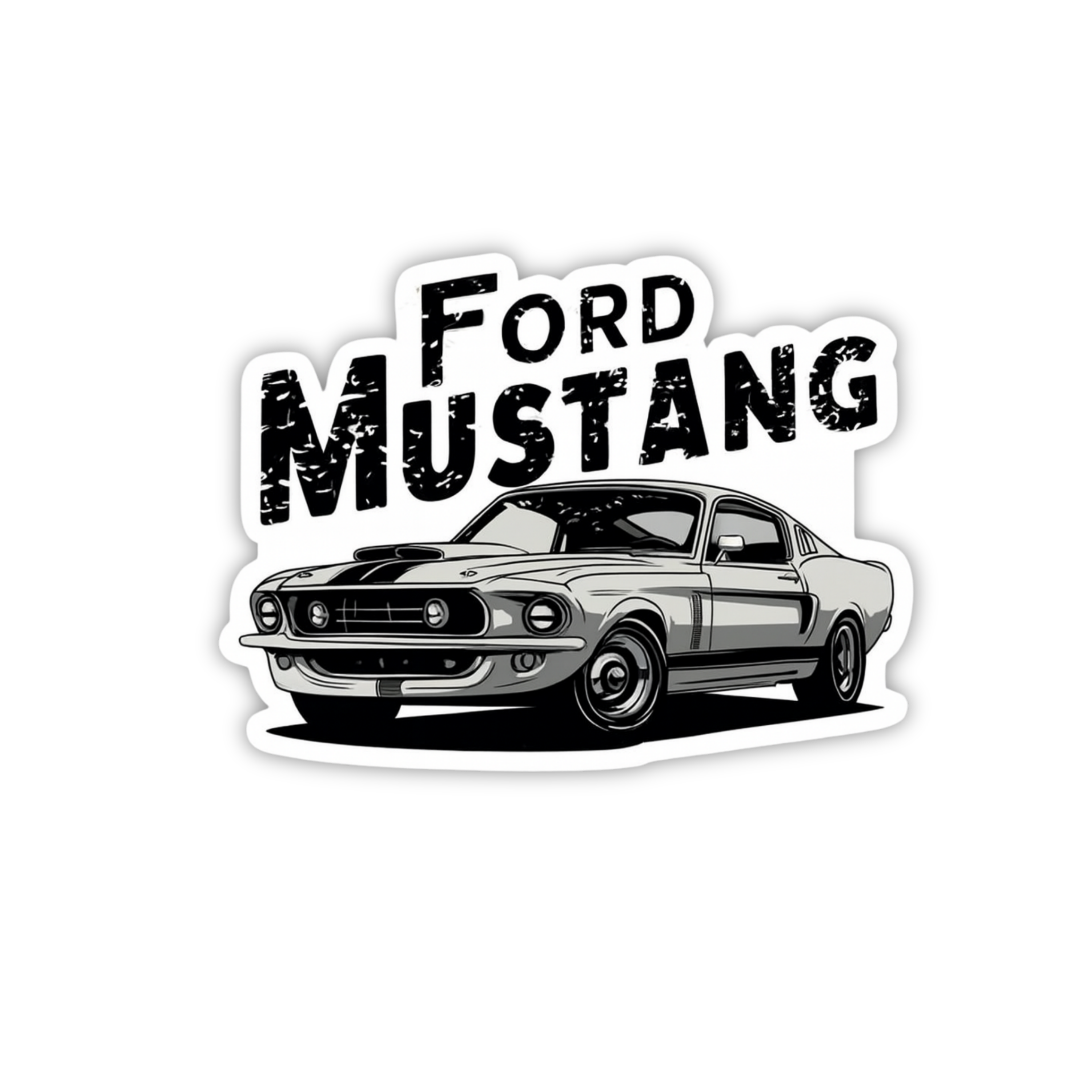 Hot Wheels Supercar Design #110 Premium Car Sticker