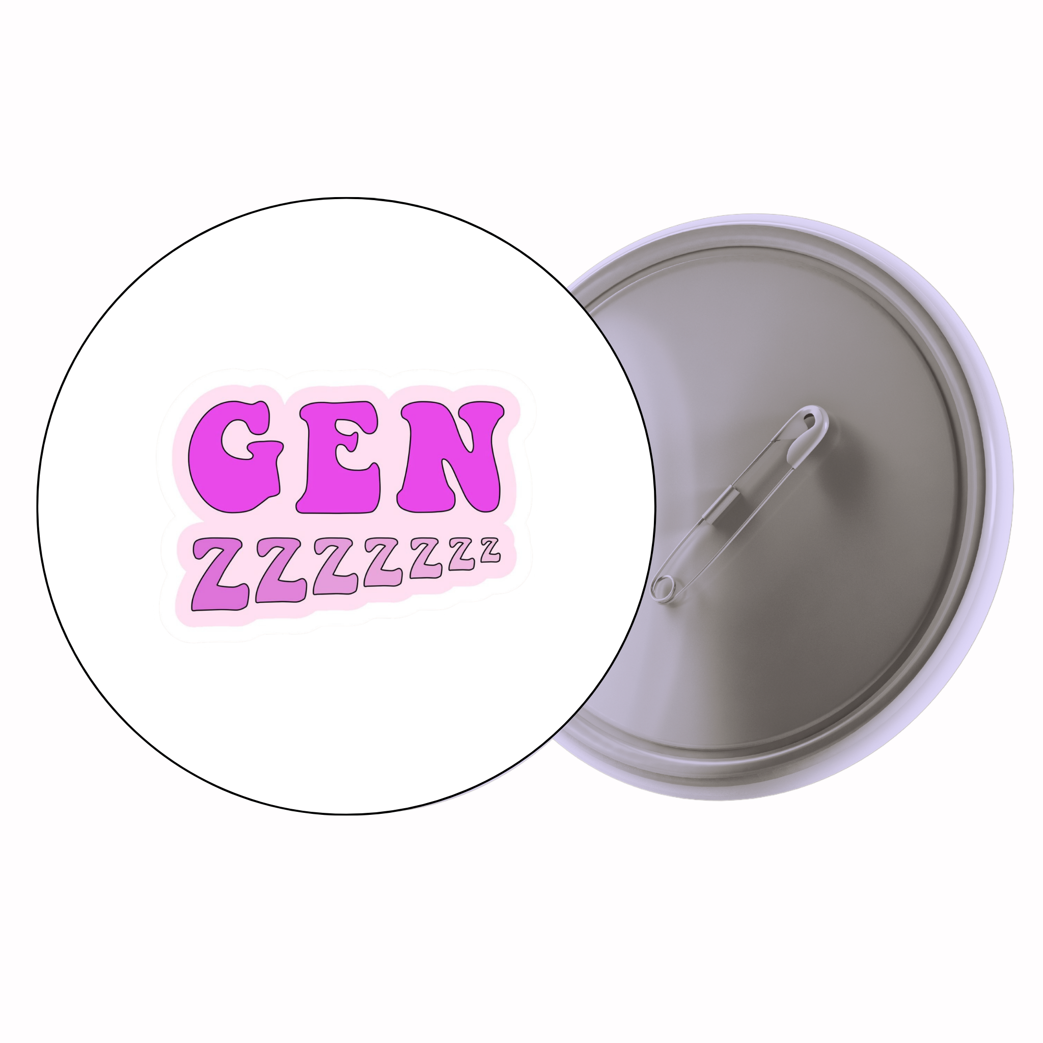 Gen Zzzzz | Colorful Quote Badge