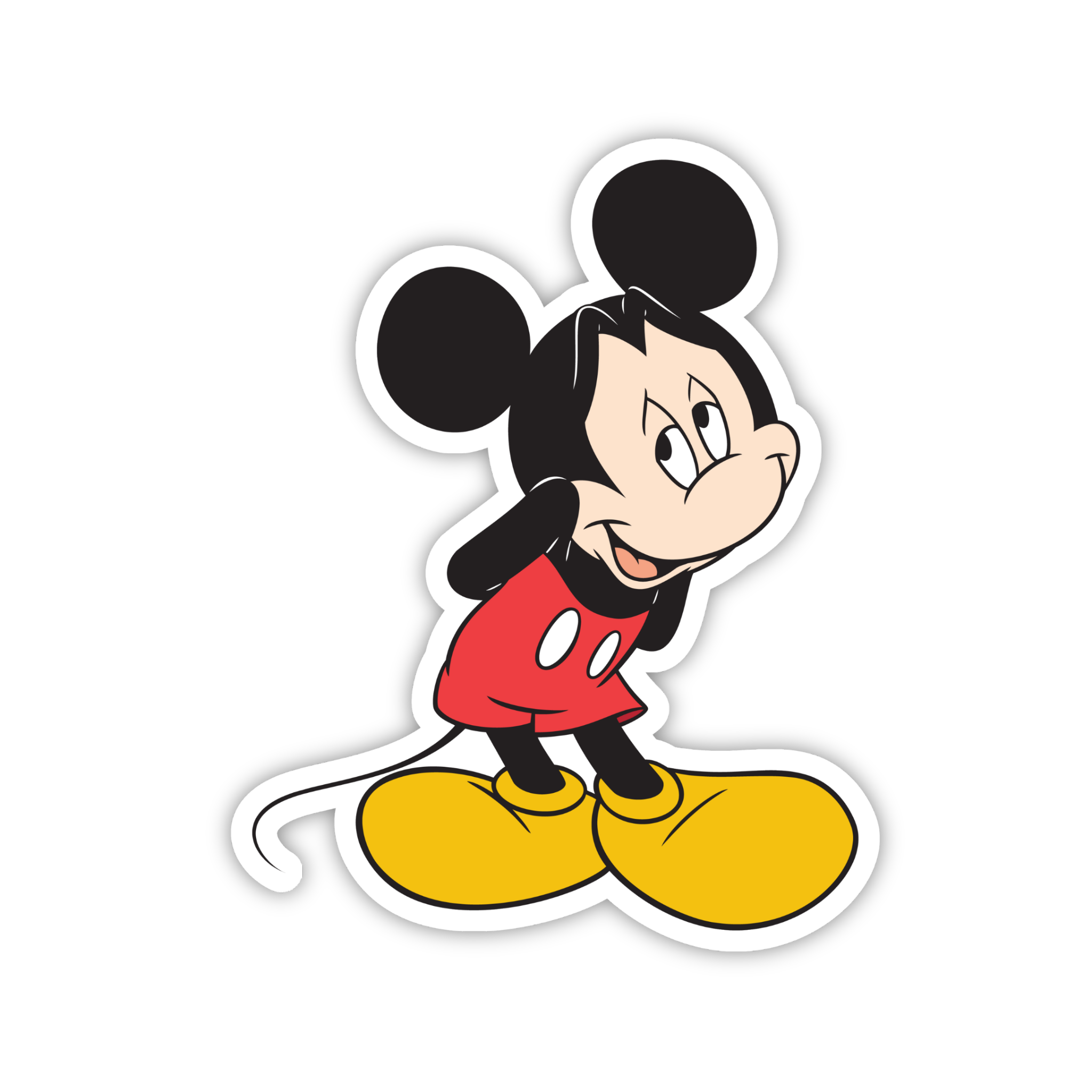Mickey Smile Classic Sticker