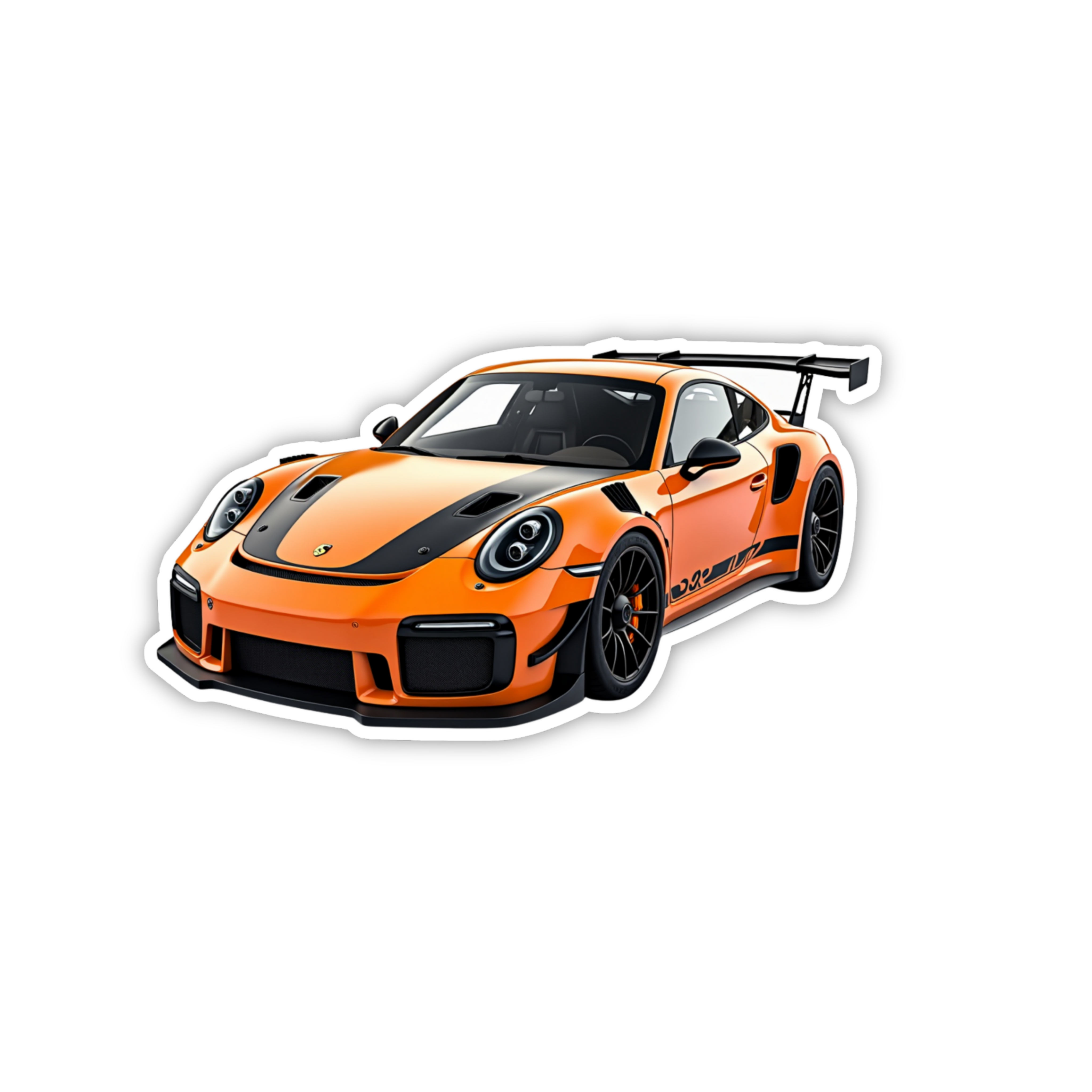 Hot Wheels Supercar Design #11 Premium Car Sticker
