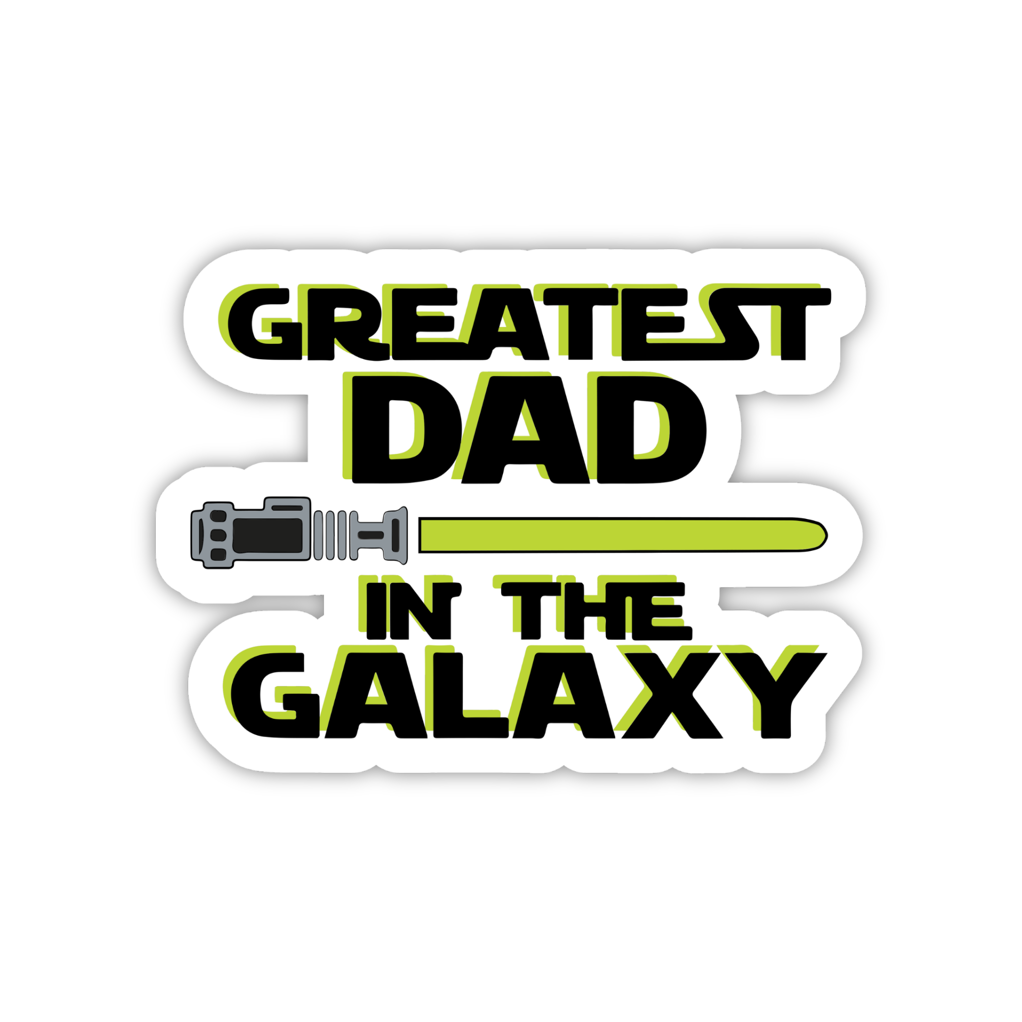 Greatest Dad In The Galaxy Sticker