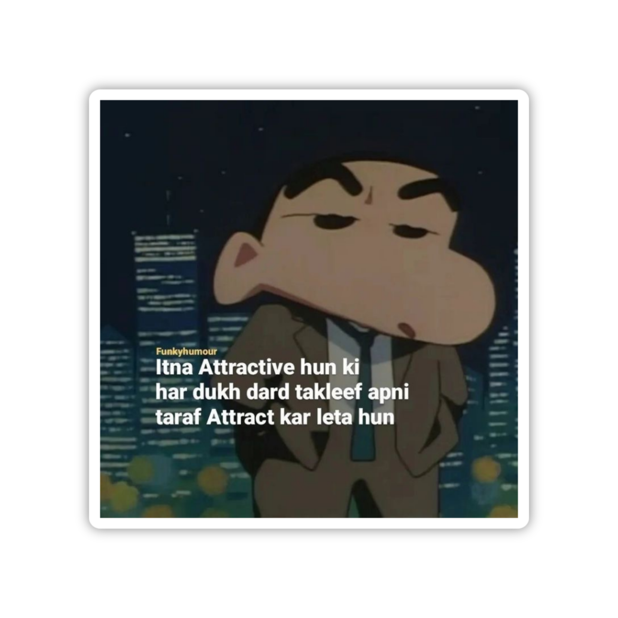 Shinchan Savage Face Meme