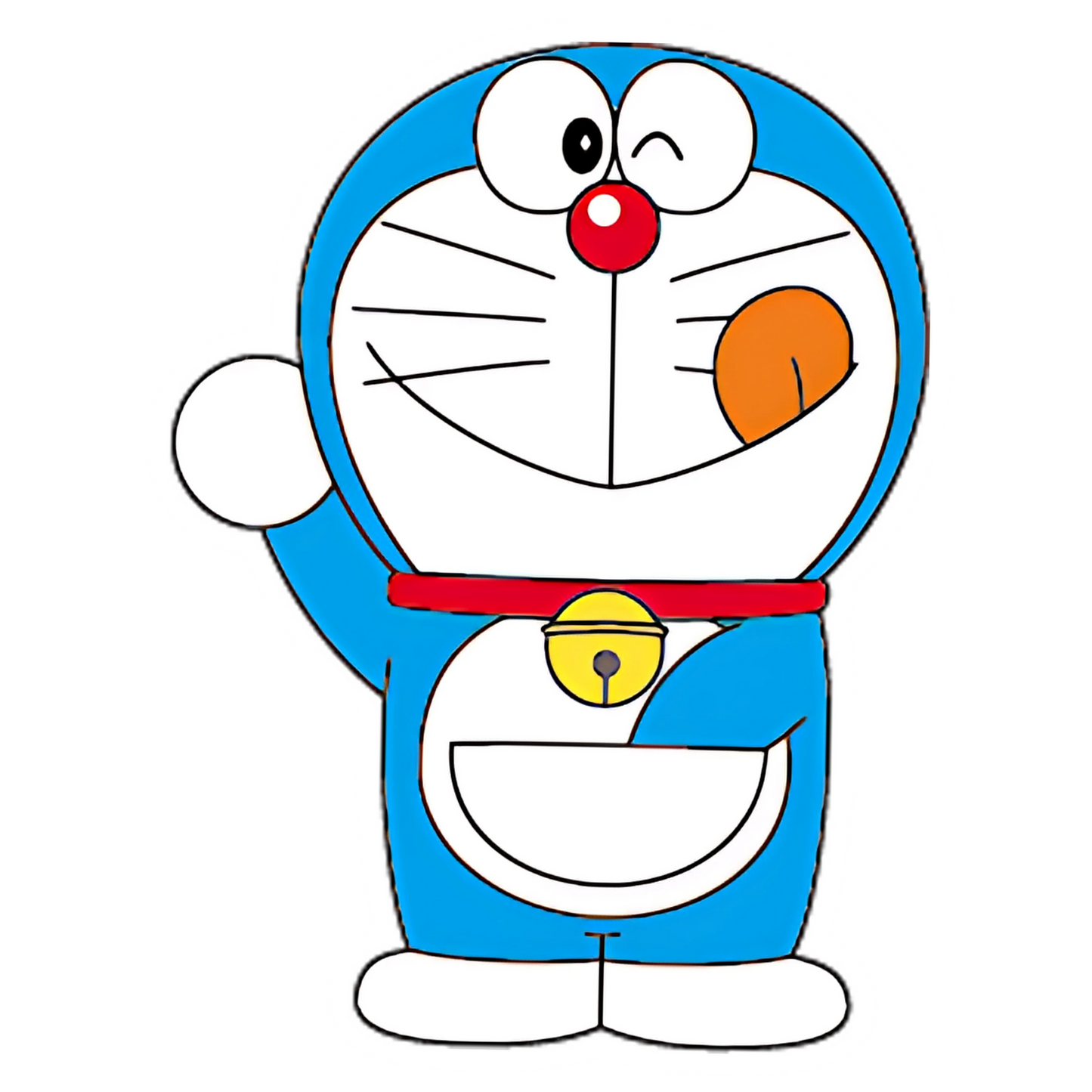 Doraemon Stickers - Licking Lips Doraemon