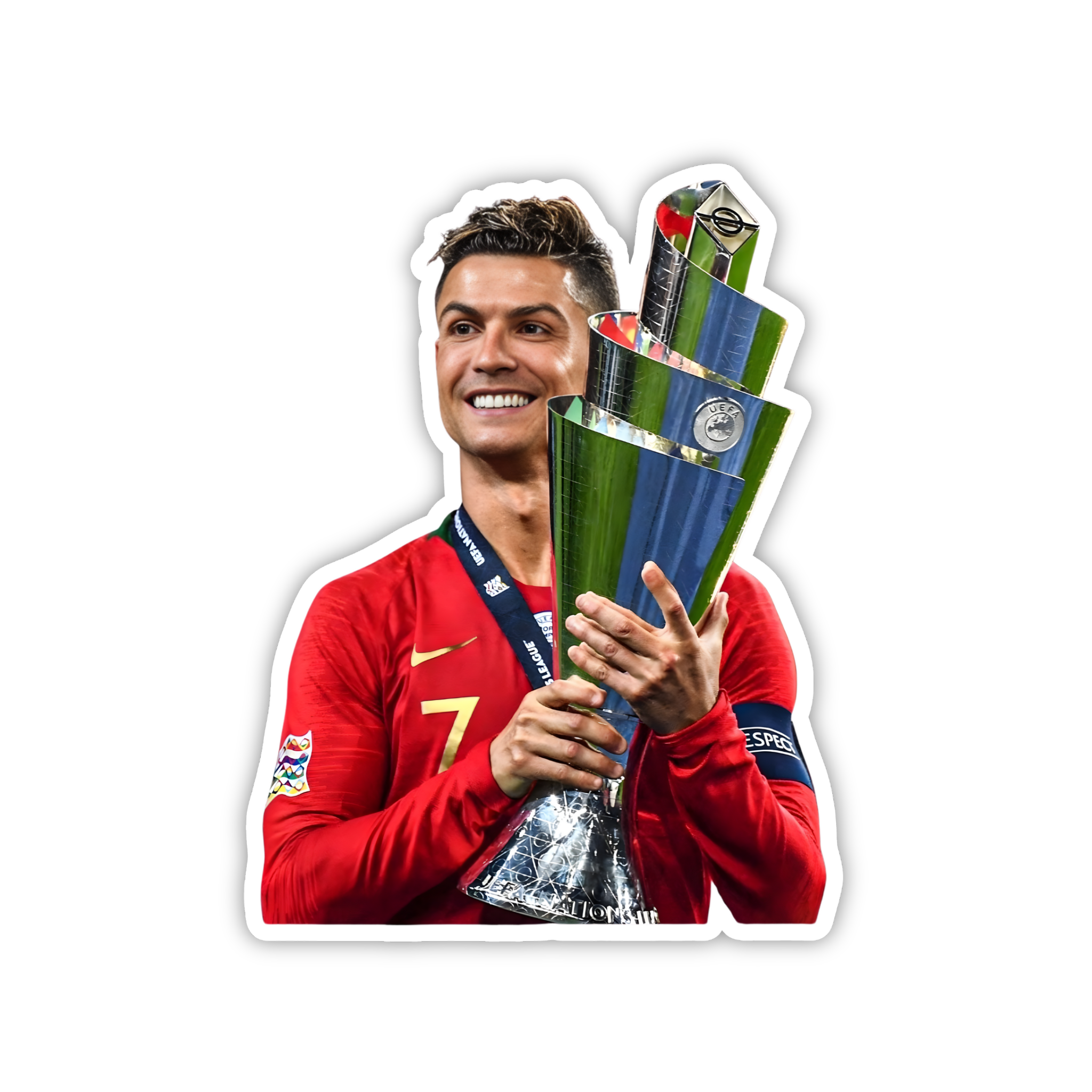 Ronaldo Trophy Celebration Sticker
