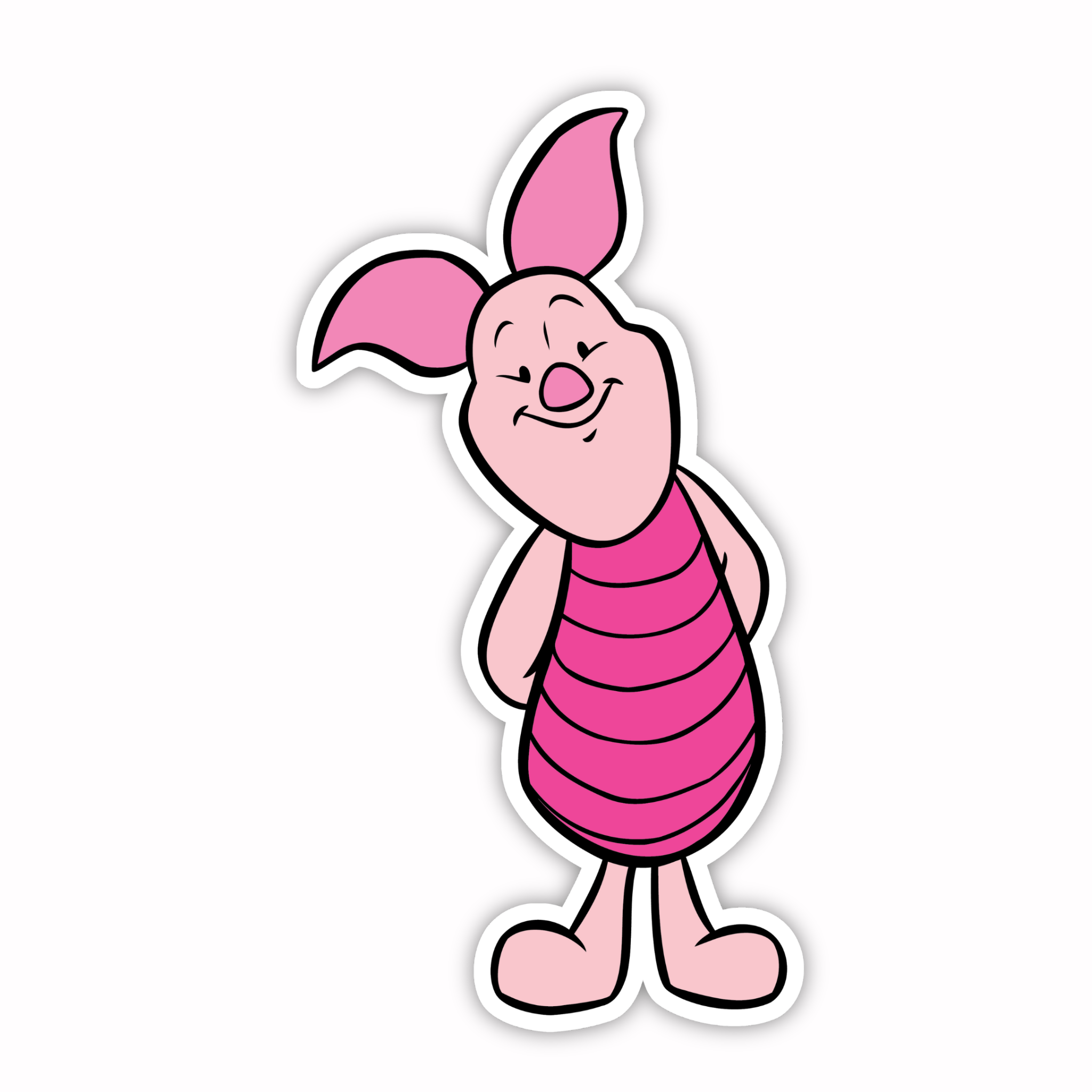 Piglet Cute Pose Sticker