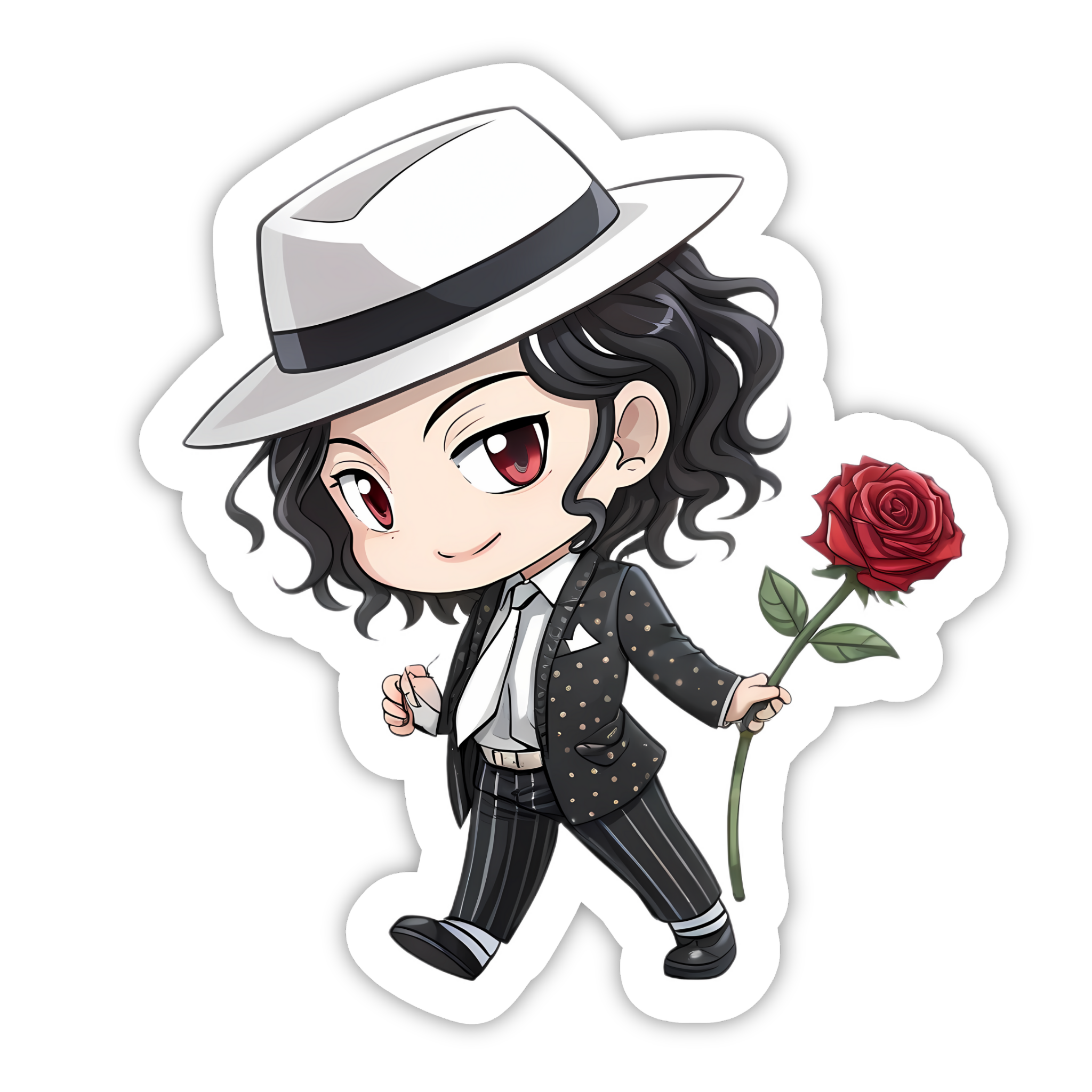 Muzan Kibutsuji Chibi Sticker