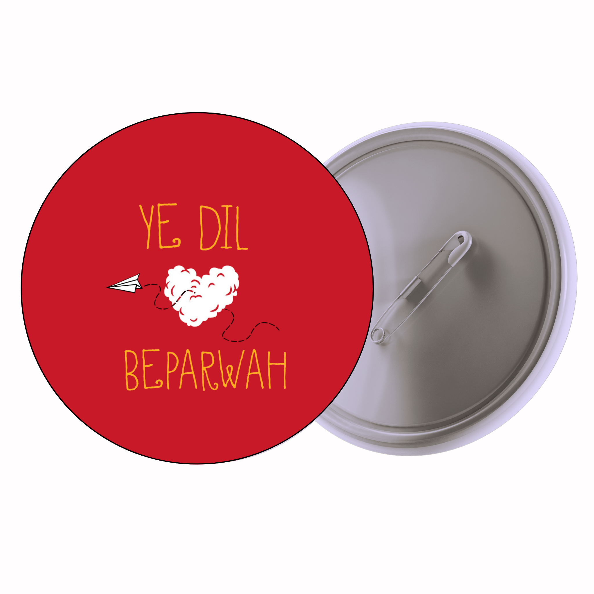 Ye Dil Beparwah | Colorful Quote Badge