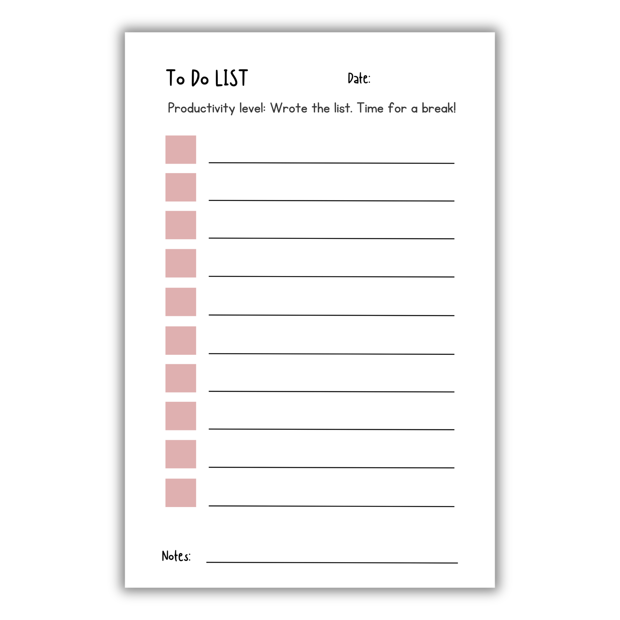 Mini Magnetic Planner