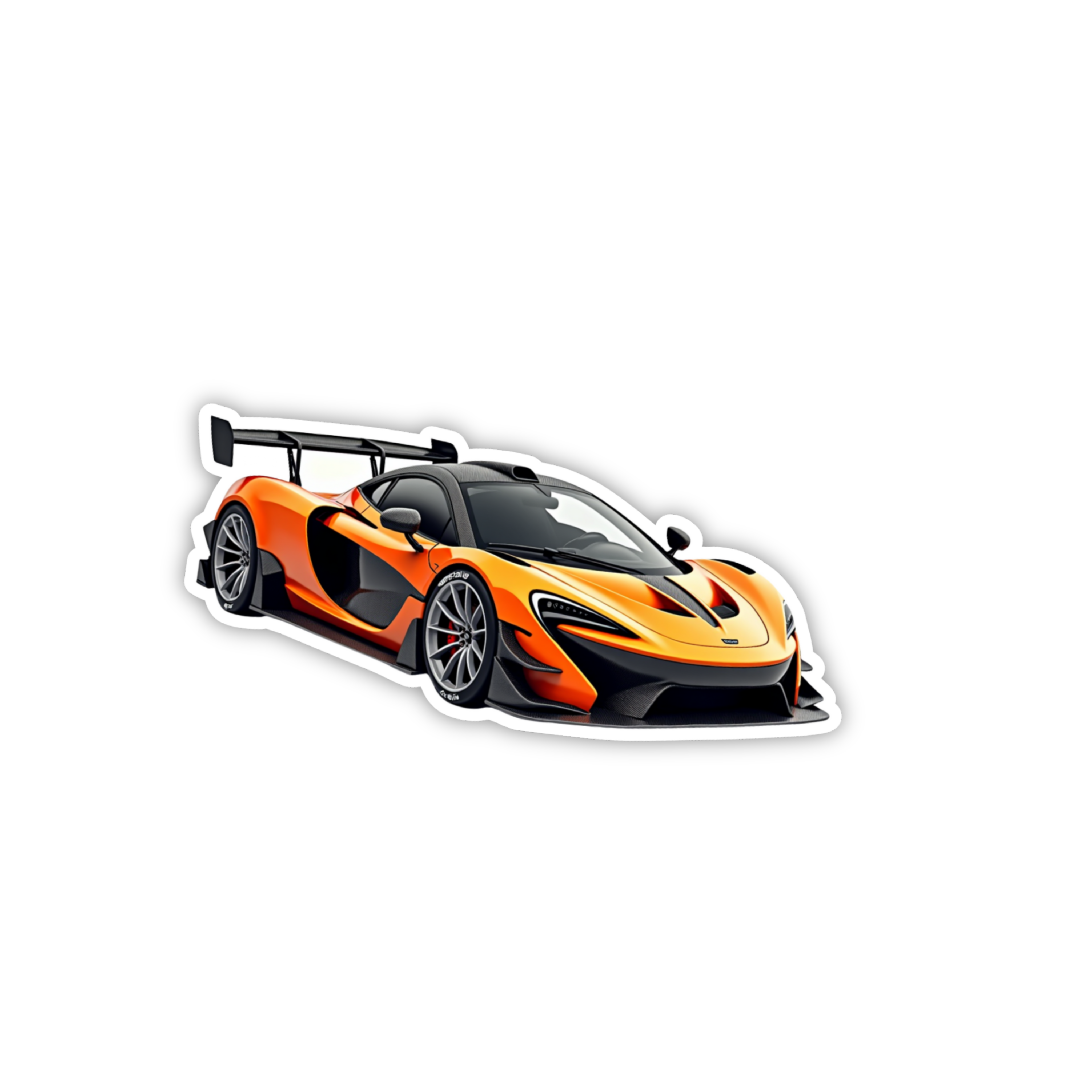 Hot Wheels Supercar Design #12 Premium Car Sticker