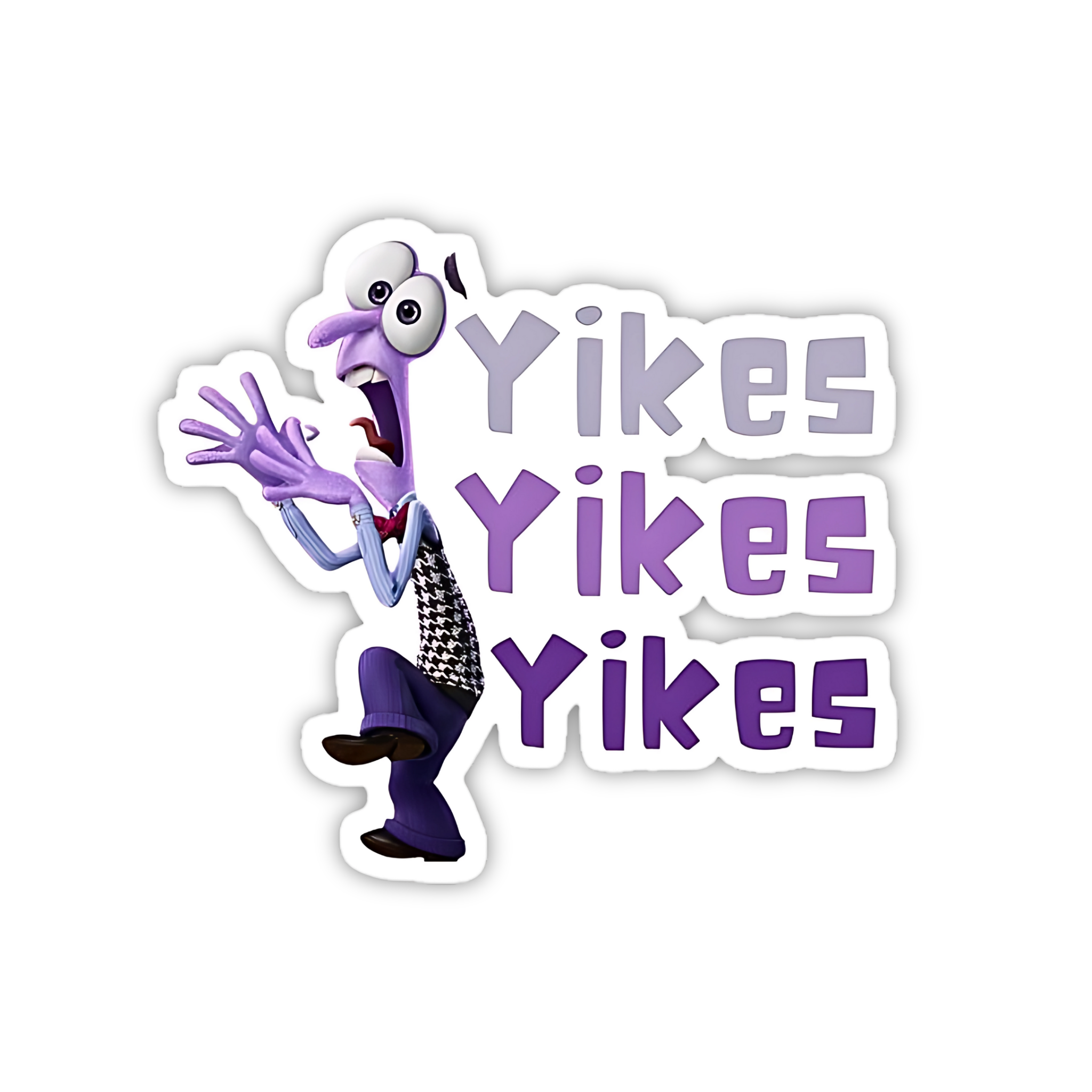 Yikes Yikes Yikes Sticker