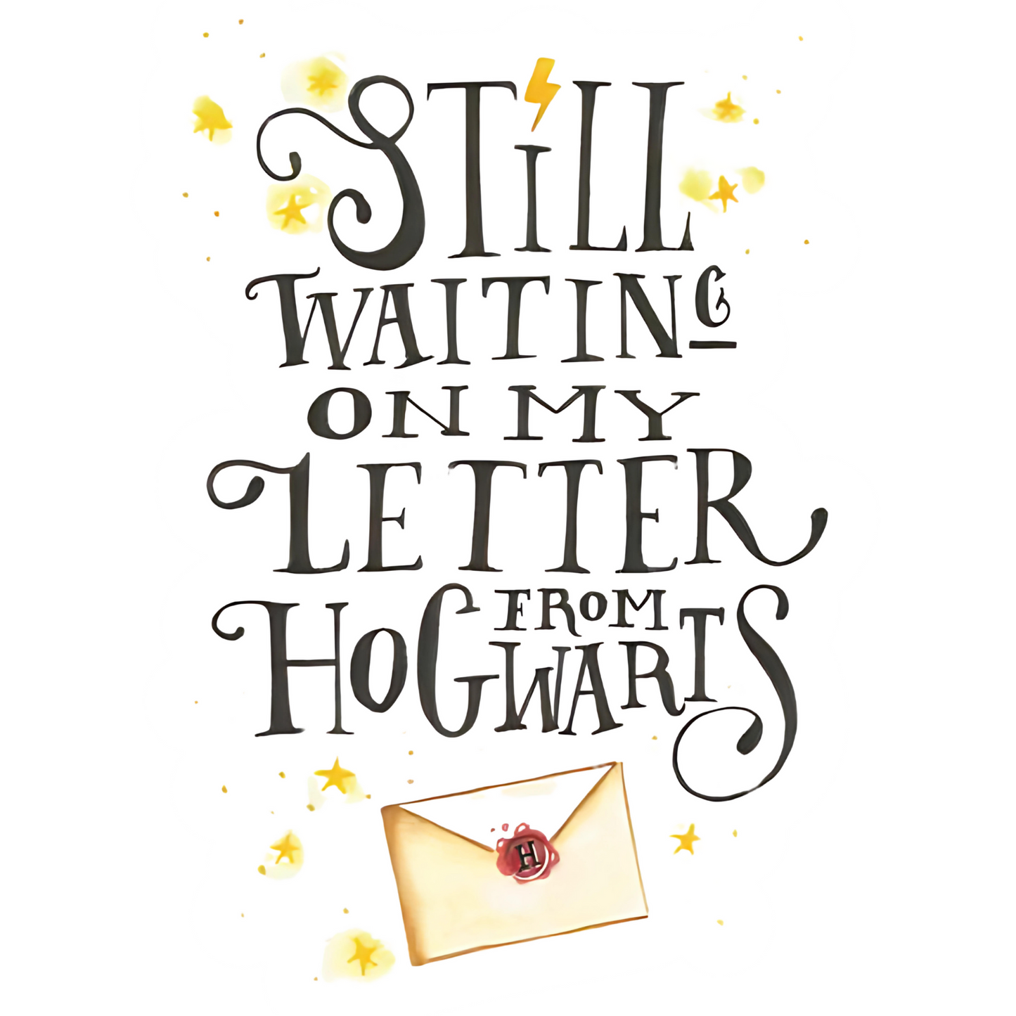 Harry Potter Stickers - Waiting for My Hogwarts Letter