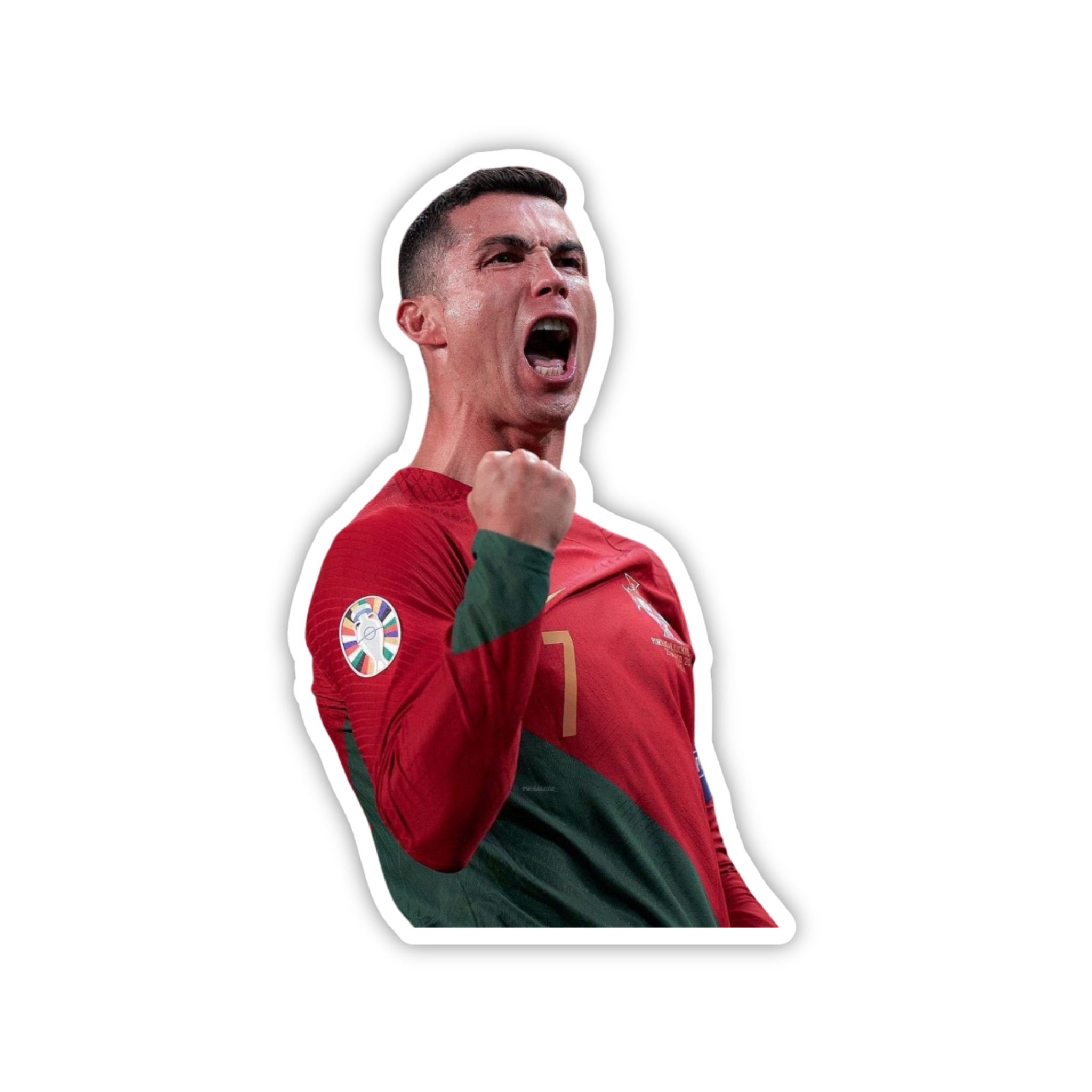 Ronaldo Passion Shout Sticker