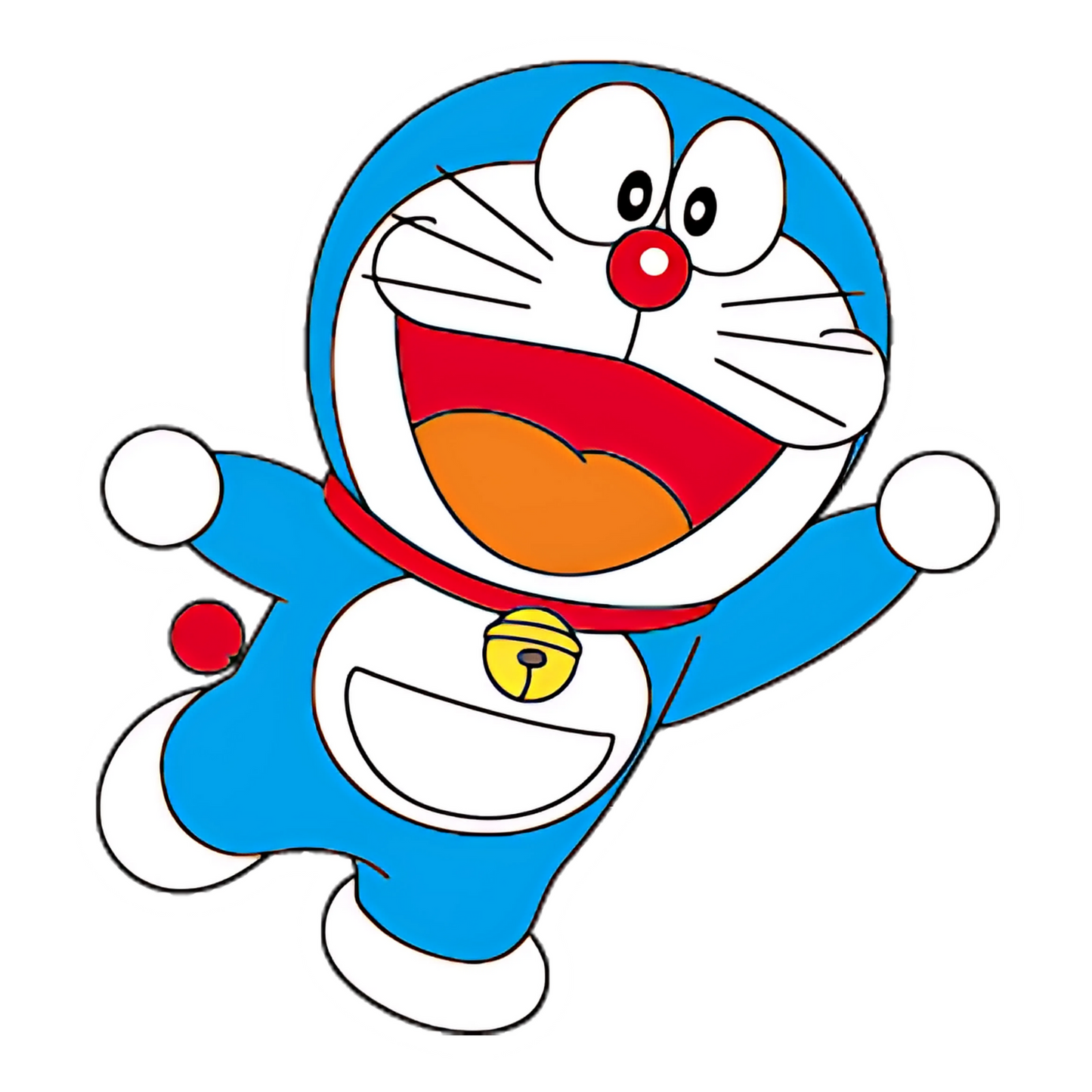 Doraemon Stickers - Flying Joy Doraemon