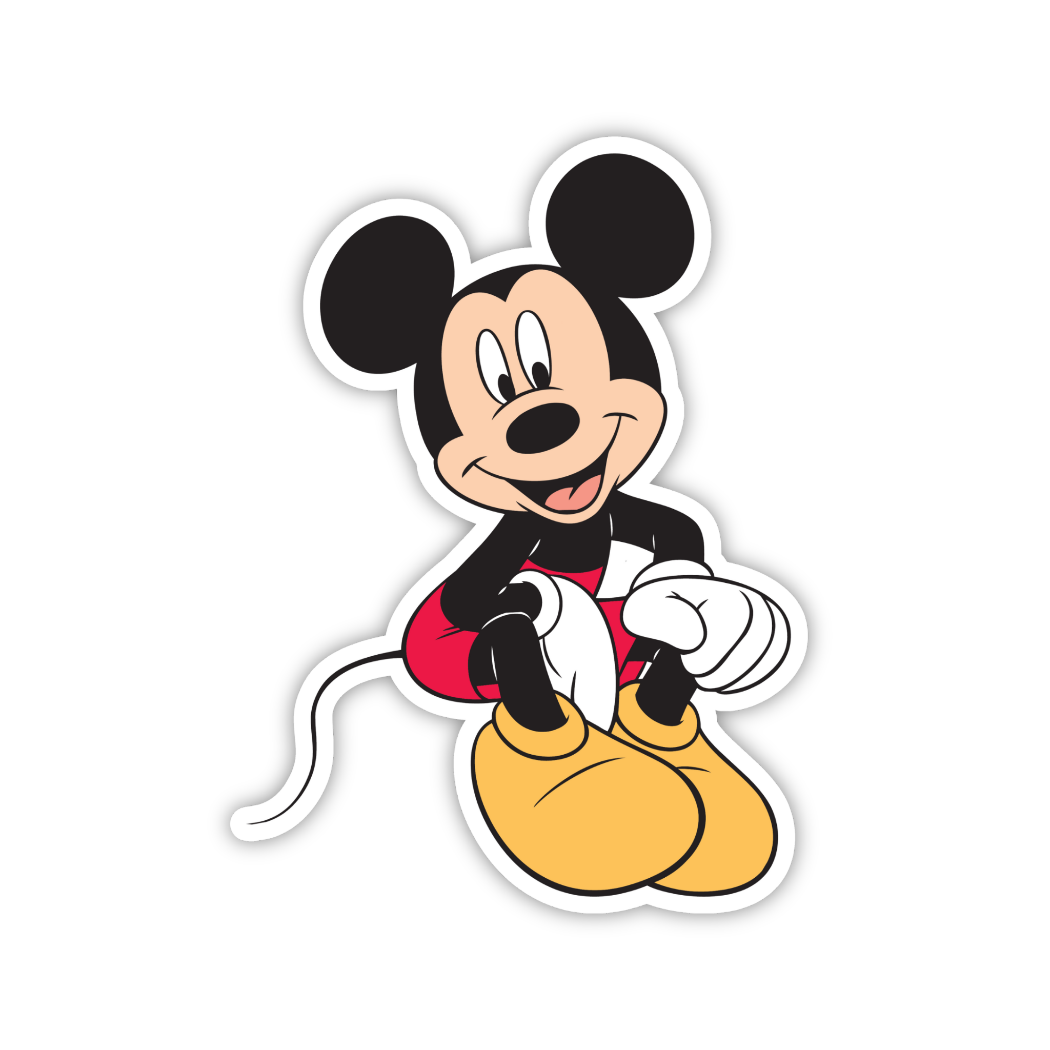 Mickey Retro Pose Sticker