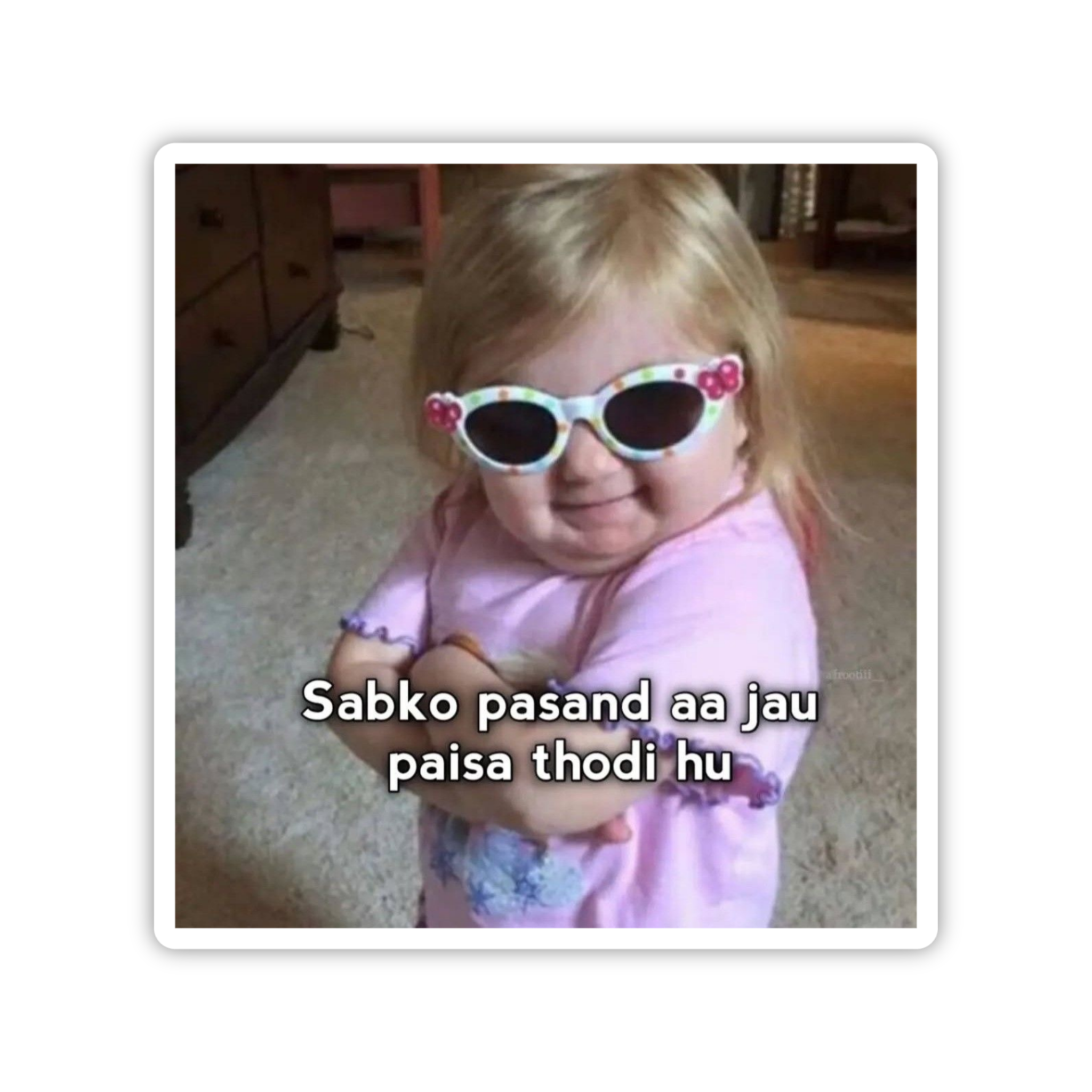 Sassy Sunglasses Dog Meme