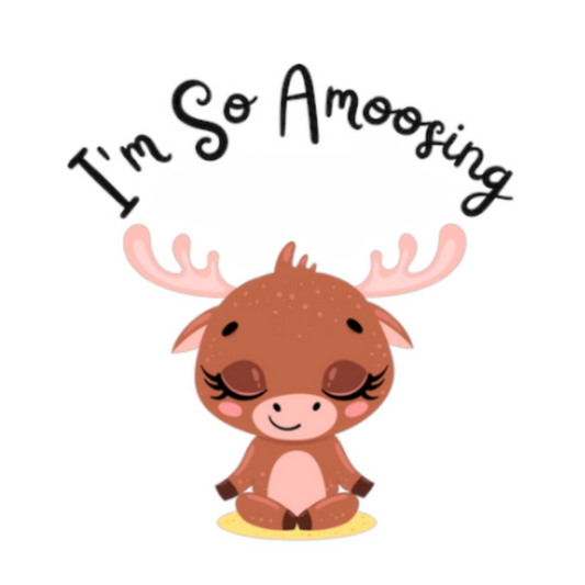 Pun Stickers - I’m So Amoosing