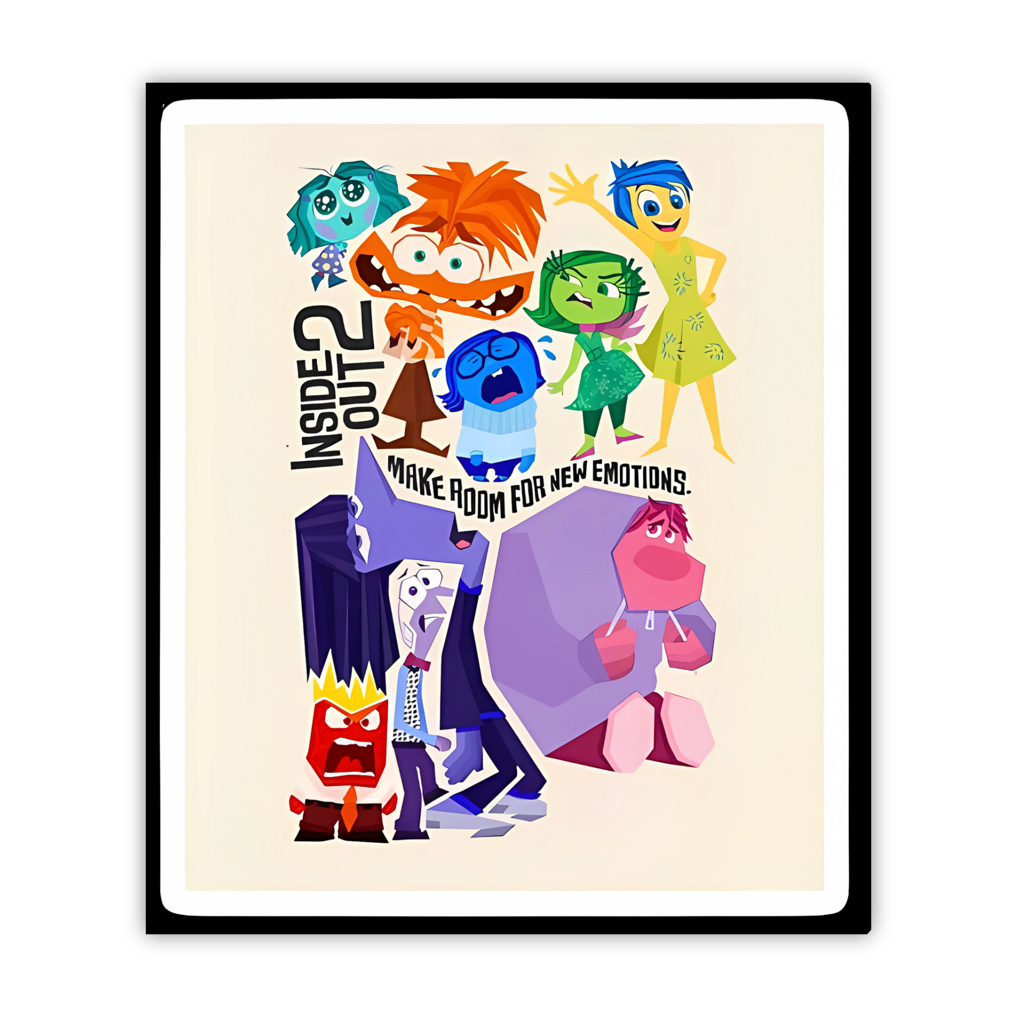 Inside Out Frame Art Sticker