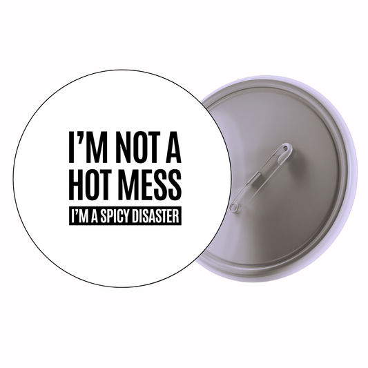 Sassy Quote - Hold On Let Me Overthink This Badge