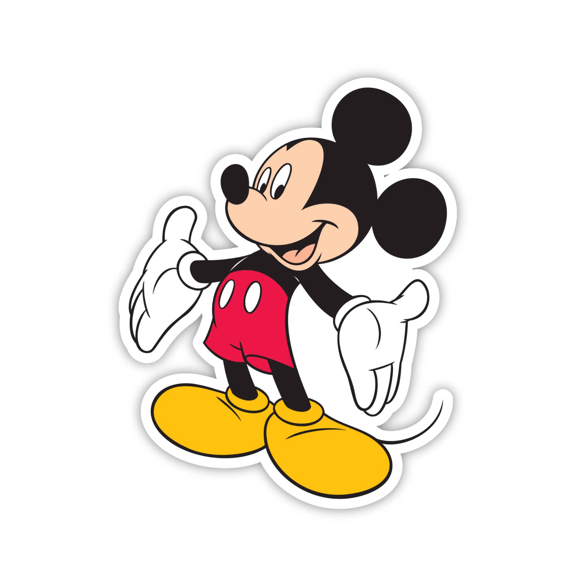Mickey Classic Smile Sticker