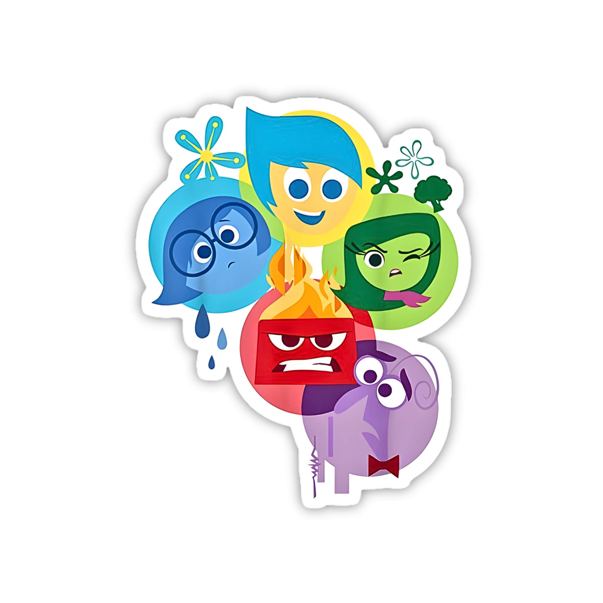 Emotion Group Portrait Sticker