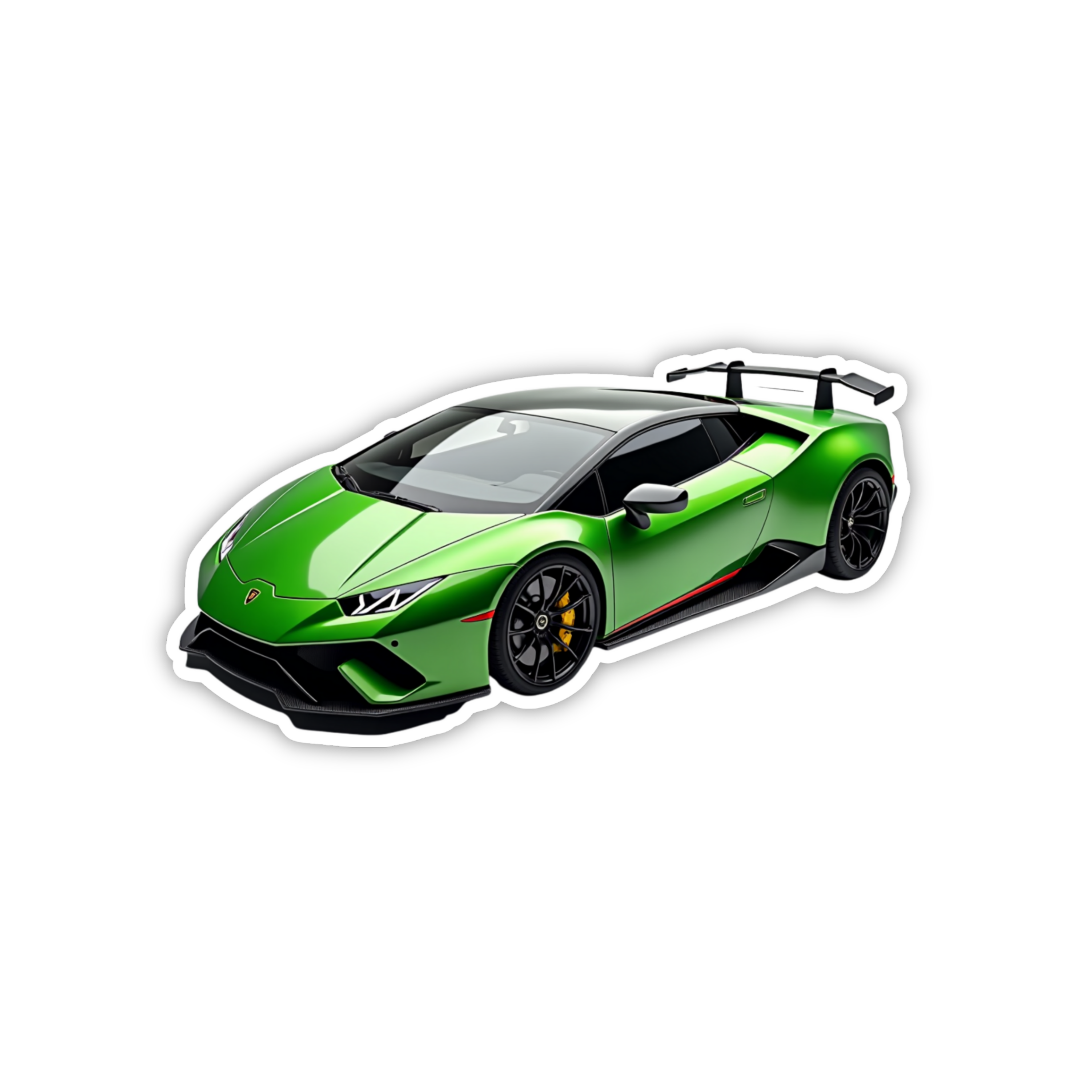 Hot Wheels Supercar Design #14 Premium Car Sticker