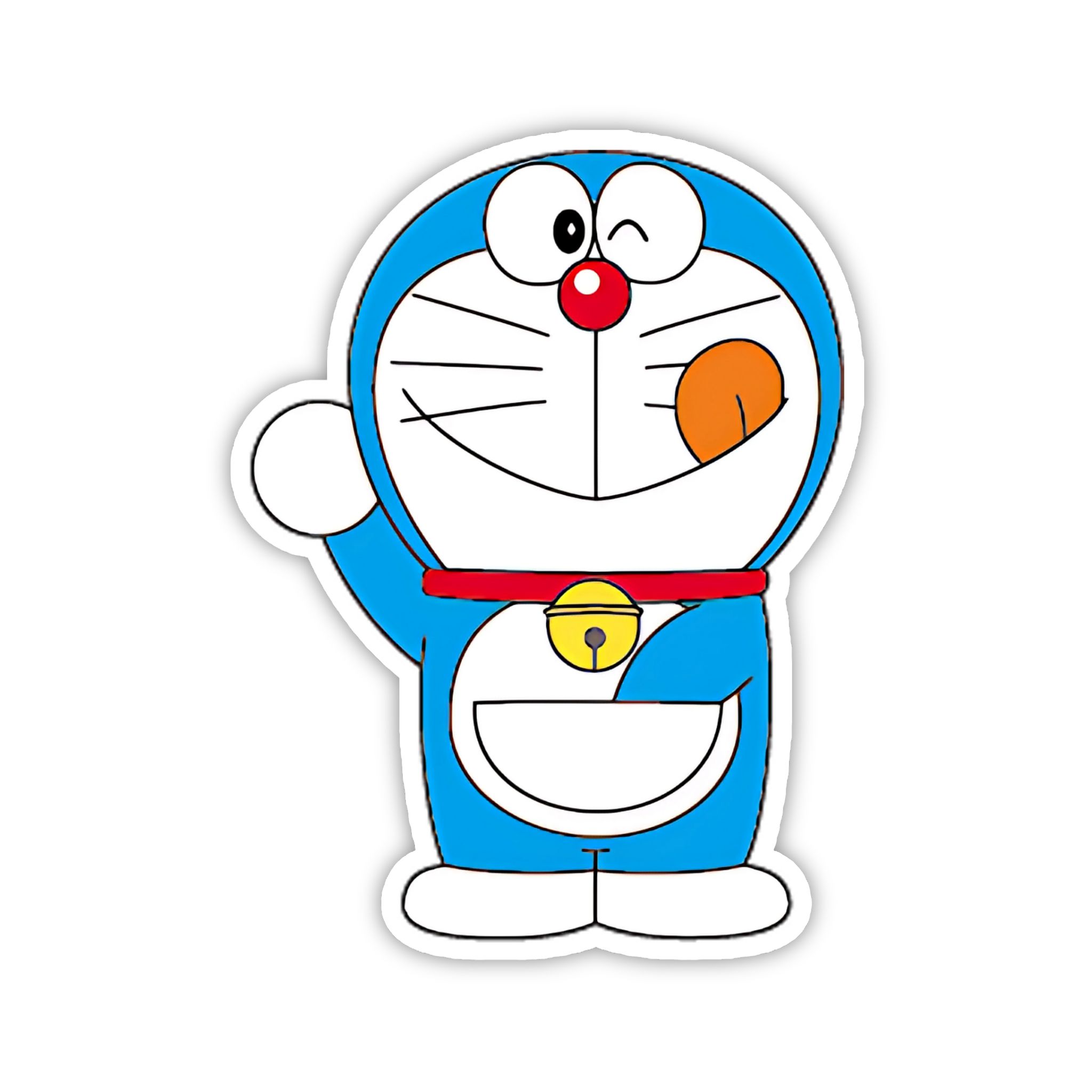 Doraemon Side Smile Sticker