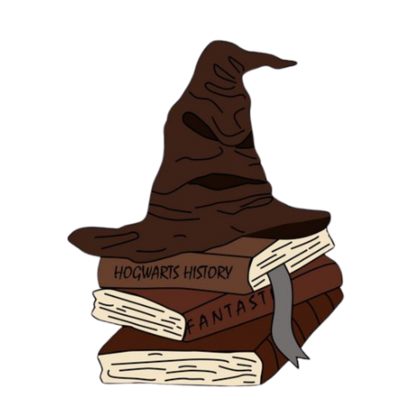 Harry Potter Stickers - Sorting Hat & Hogwarts Books