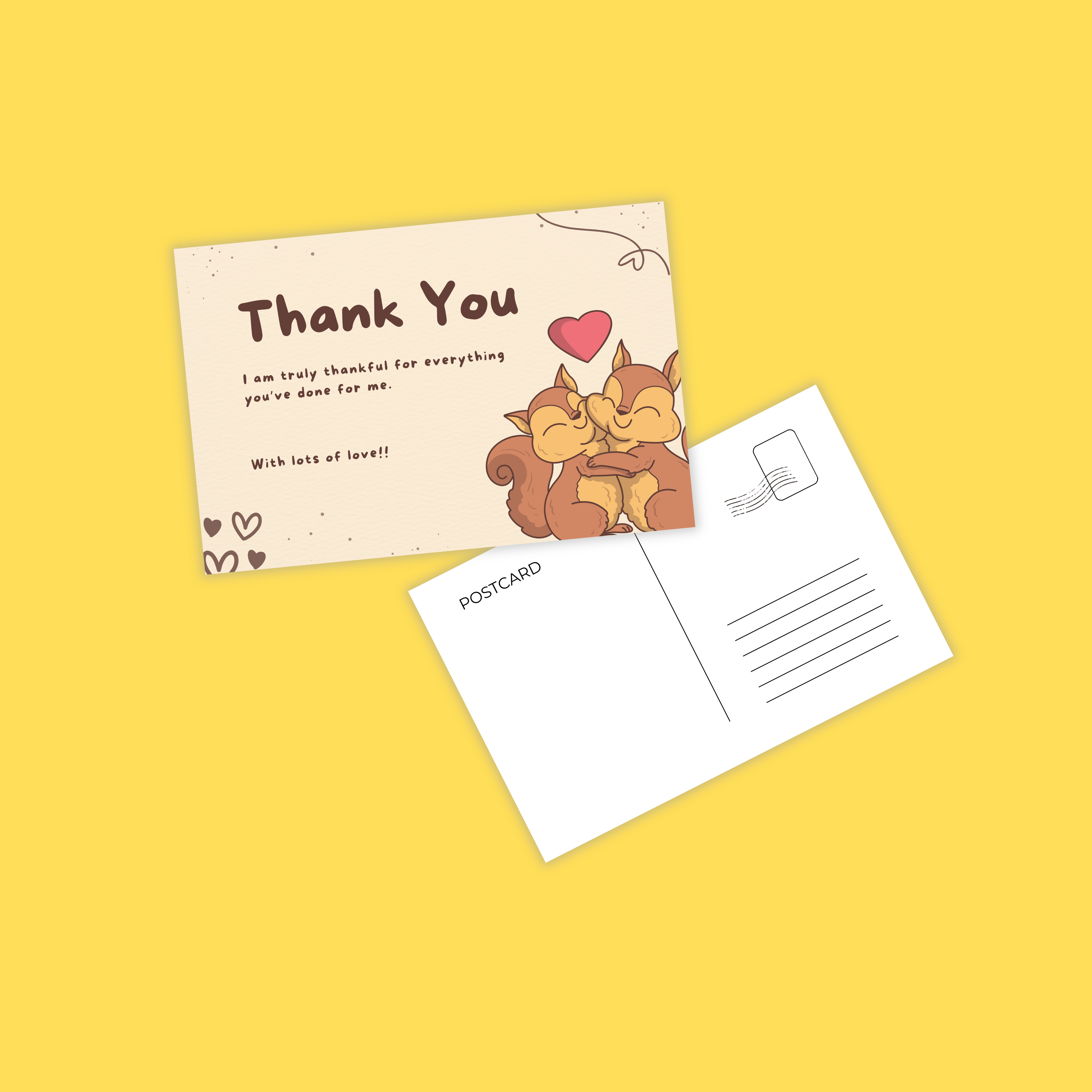 Set of 5 Mixed Postcards
