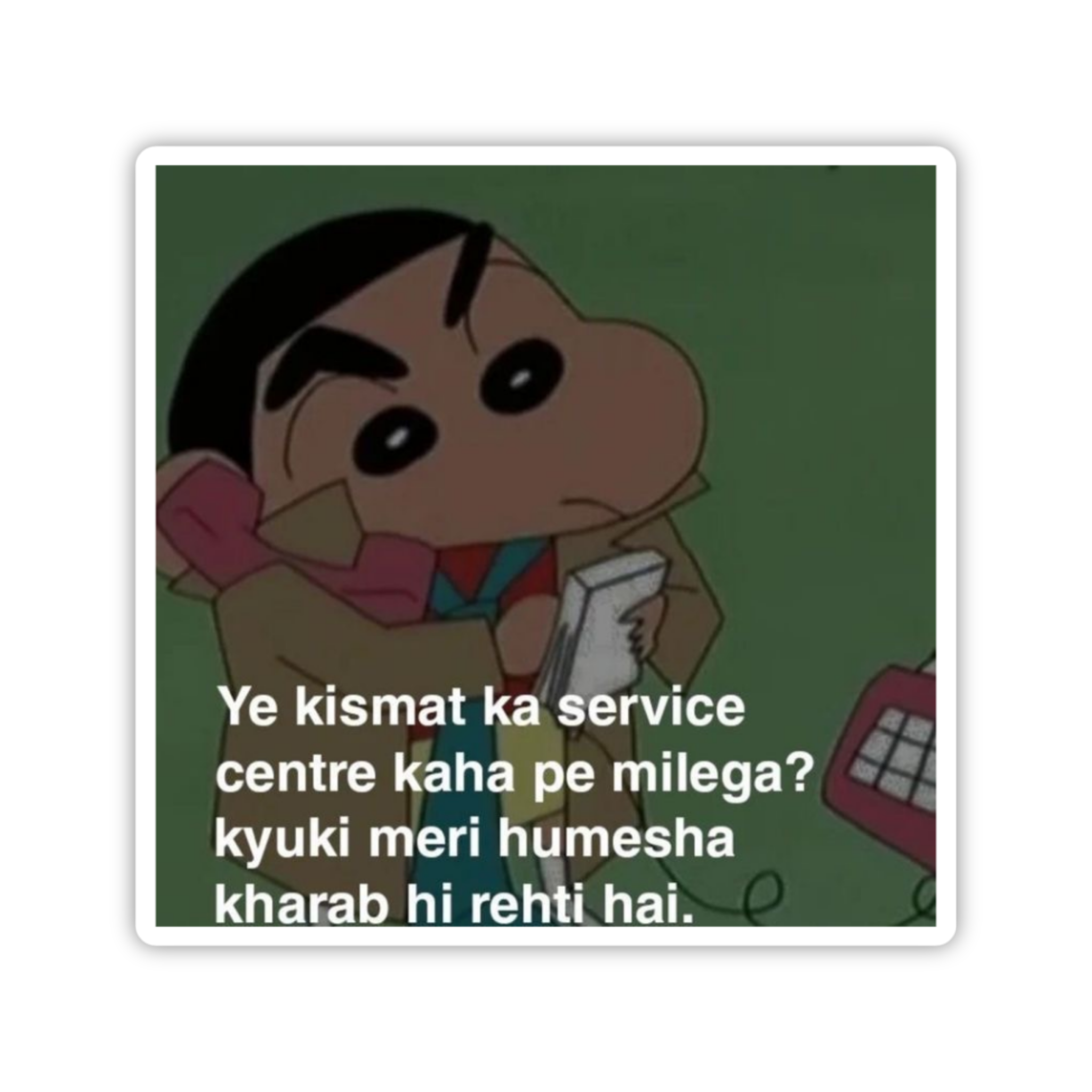 Shinchan Mood Off Meme