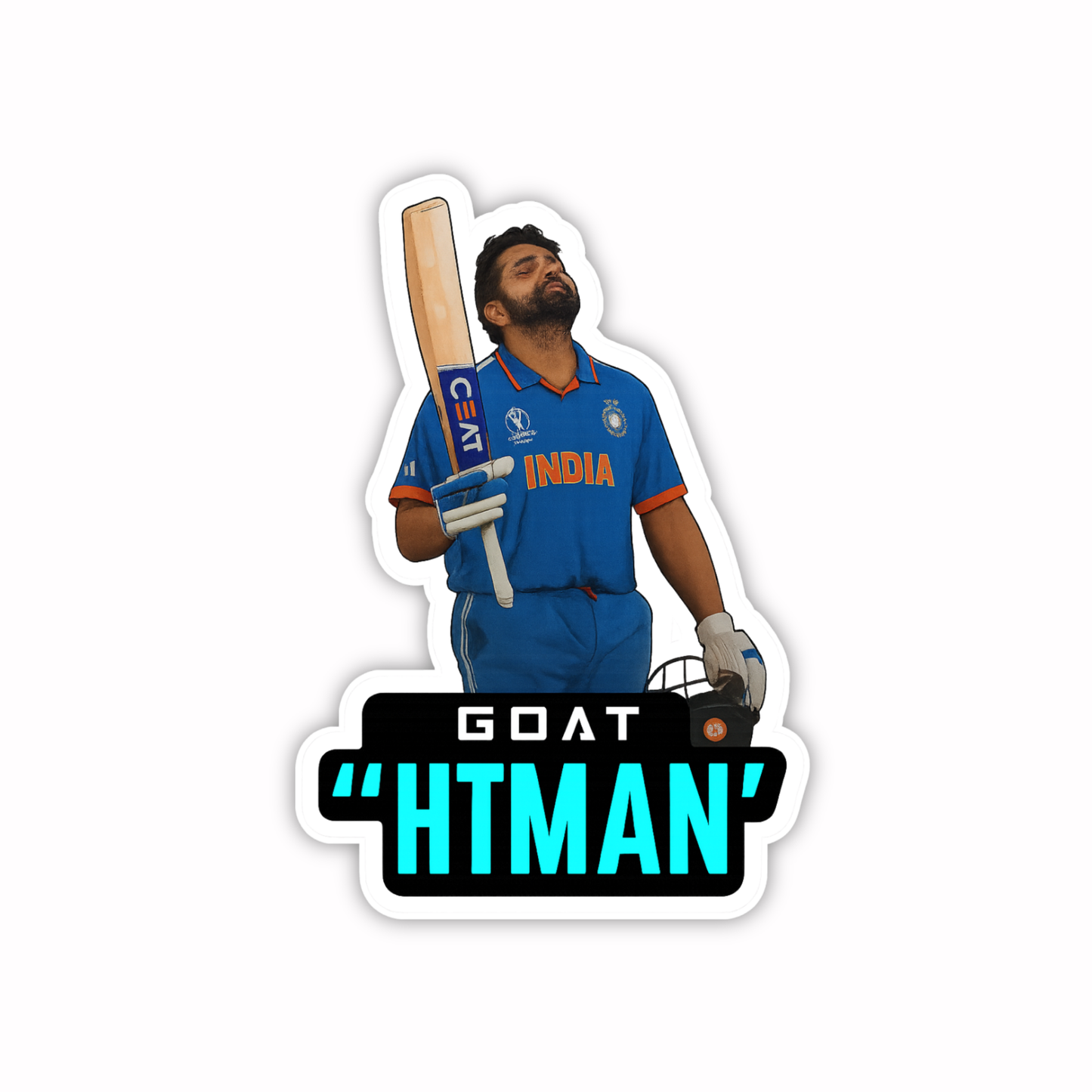 Cricket Stickers - Hitman GOAT