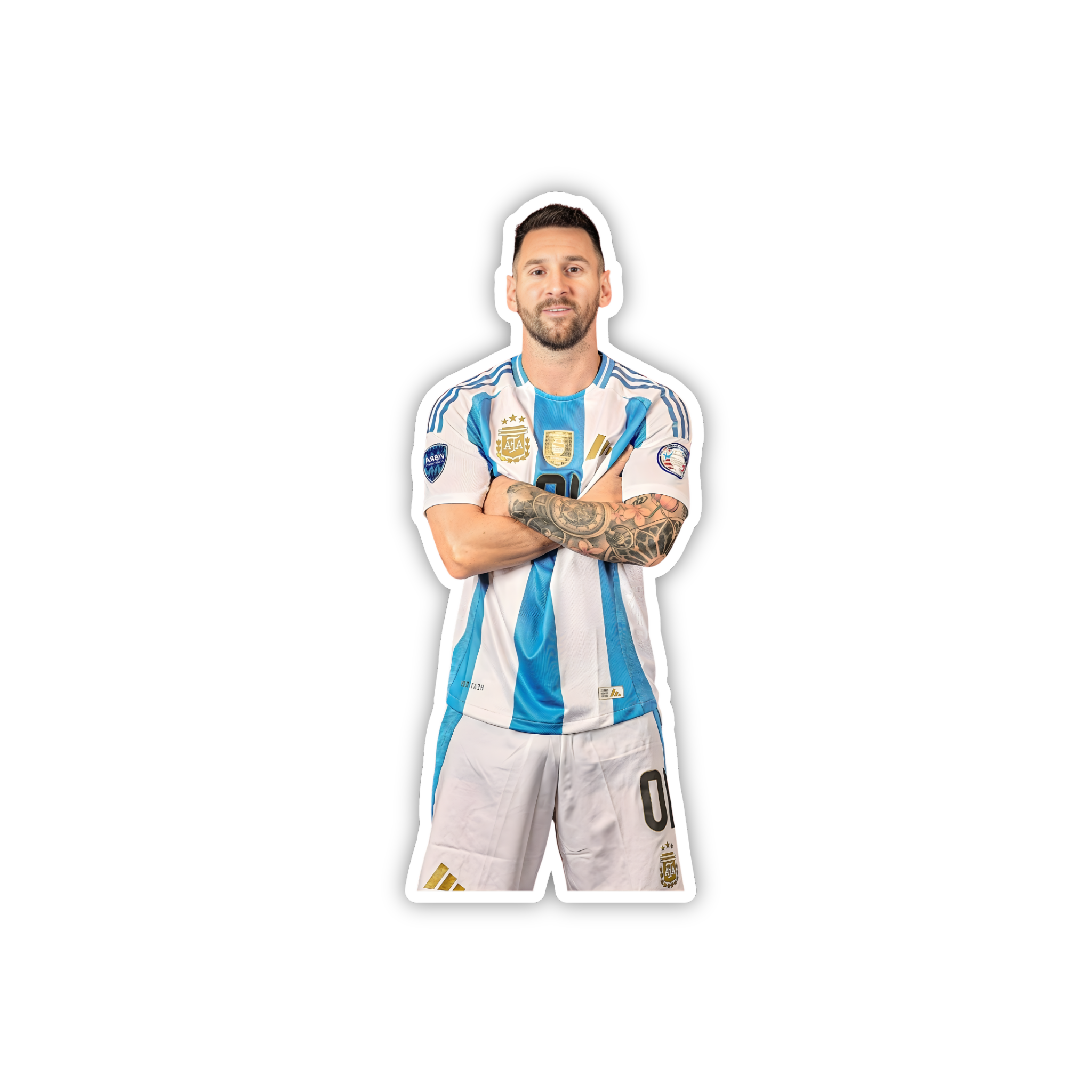 Messi Captain Pose Sticker