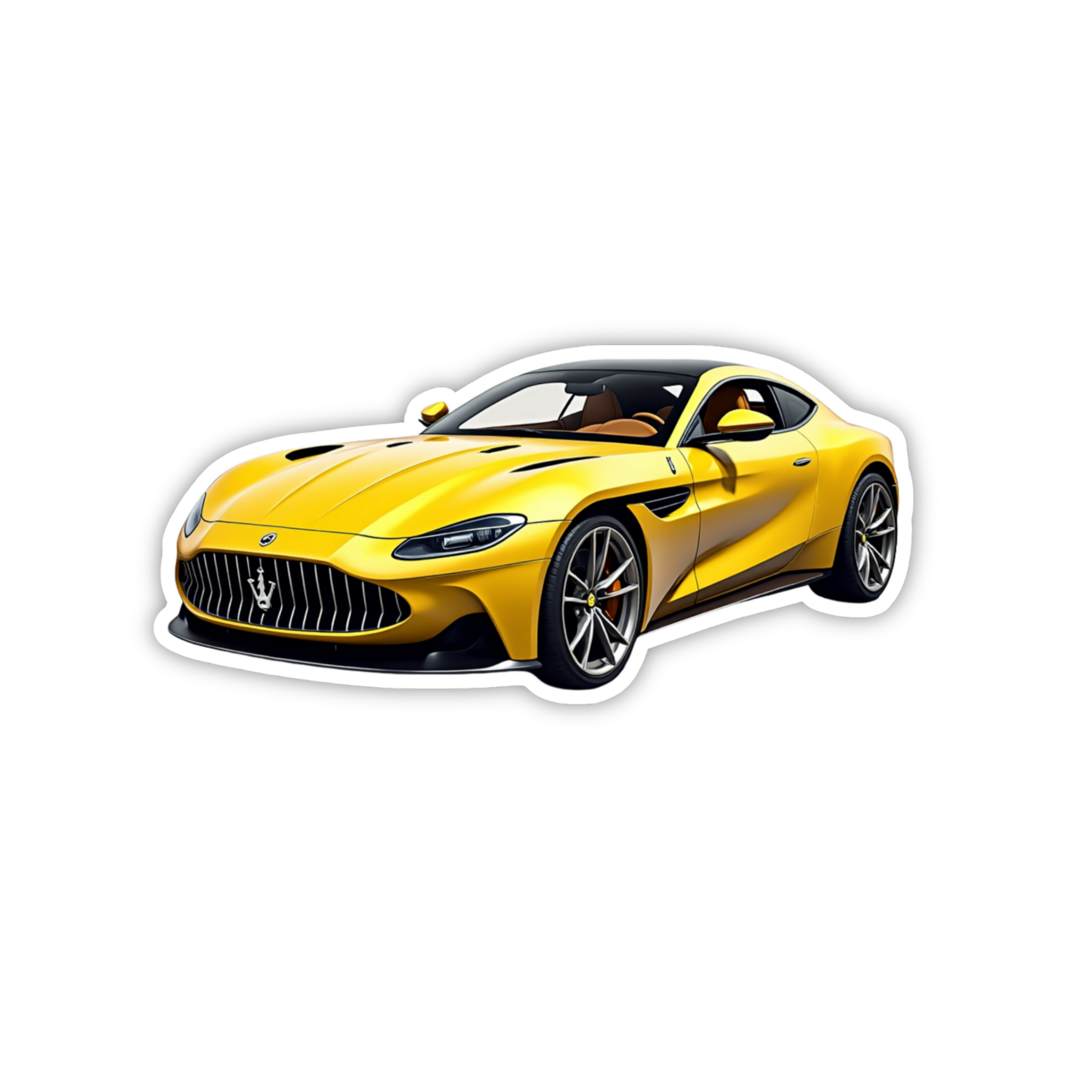 Hot Wheels Supercar Design #16 Premium Car Sticker