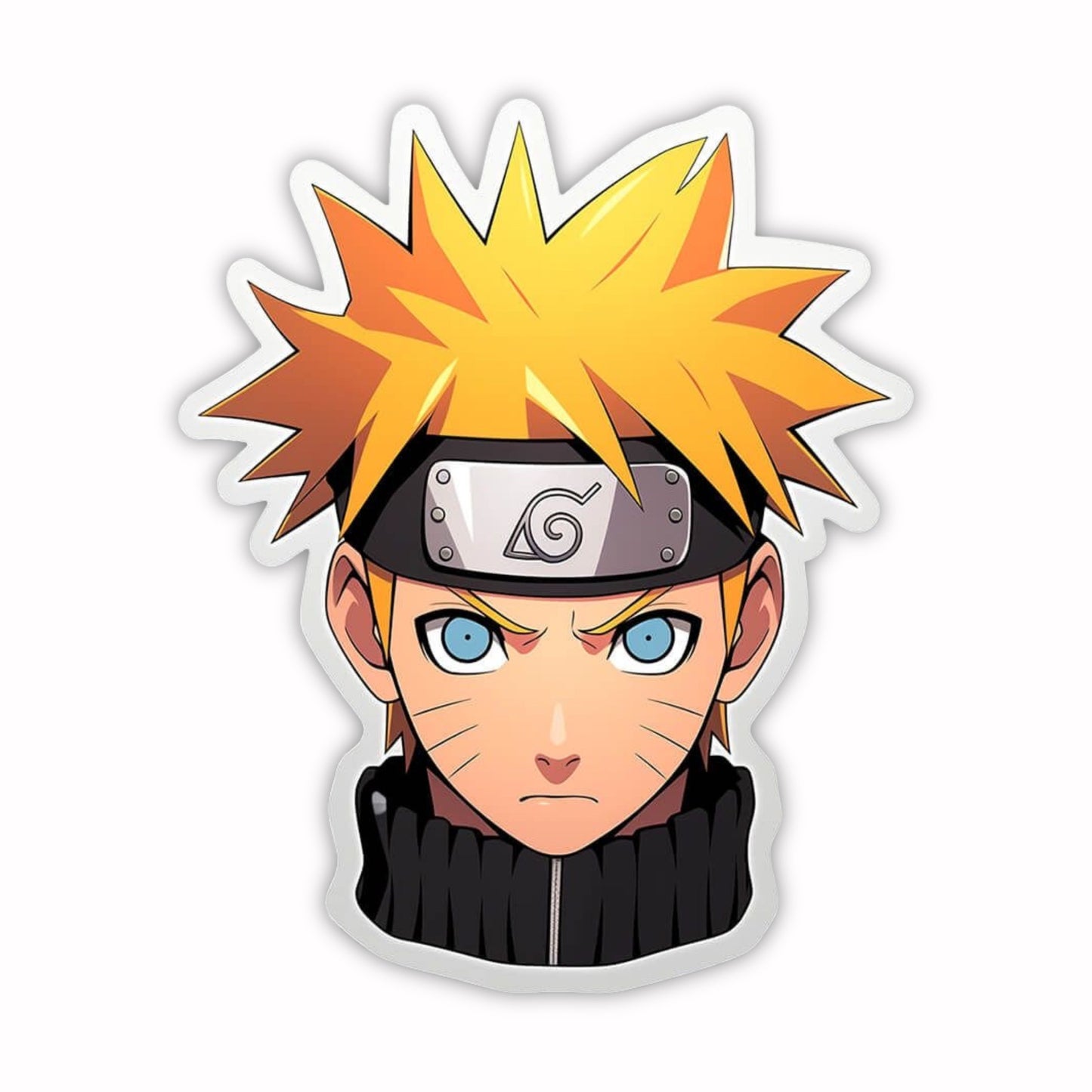 Anime Stickers - Leaf Village Grit