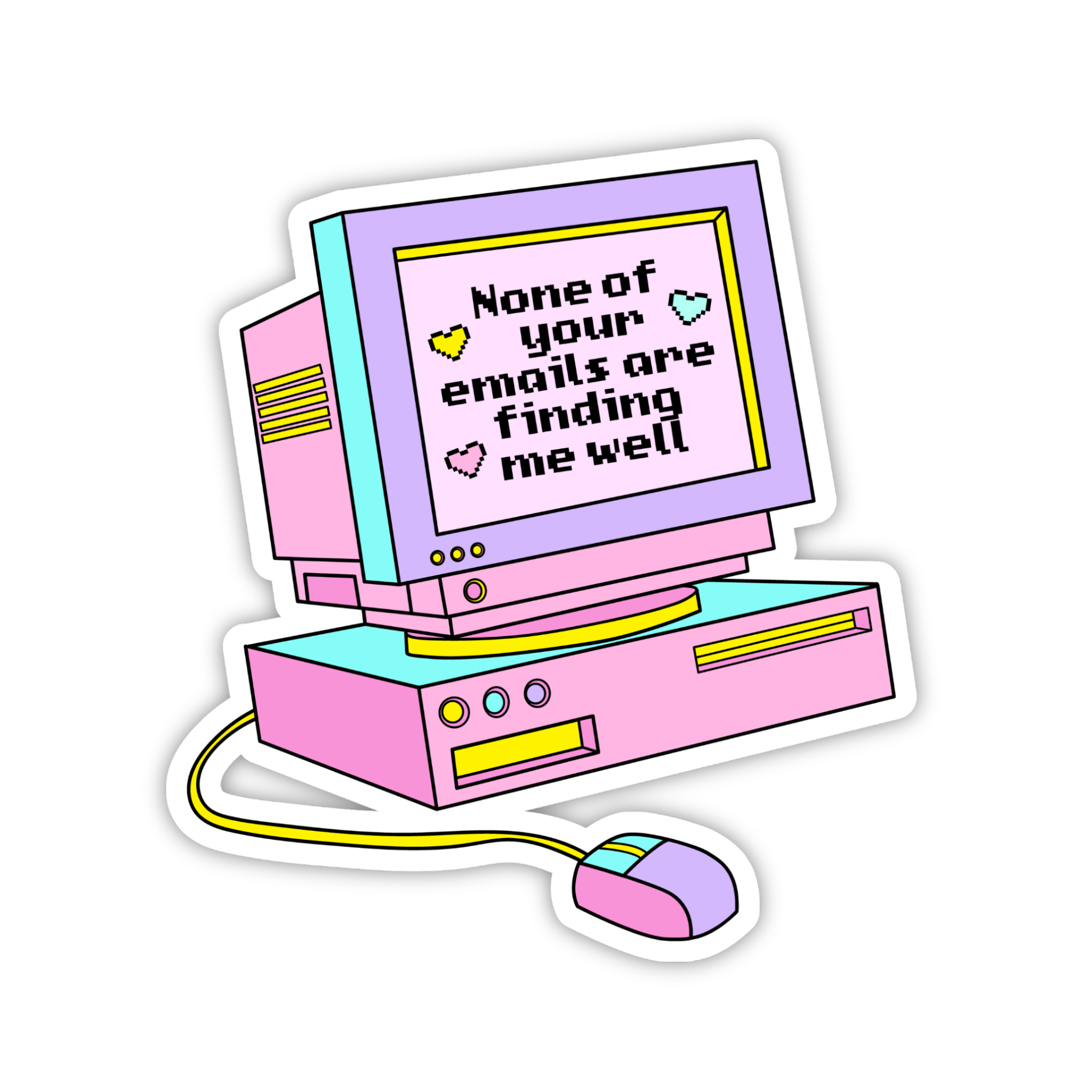 None Of Us Understand What's Going On Laptop Sticker