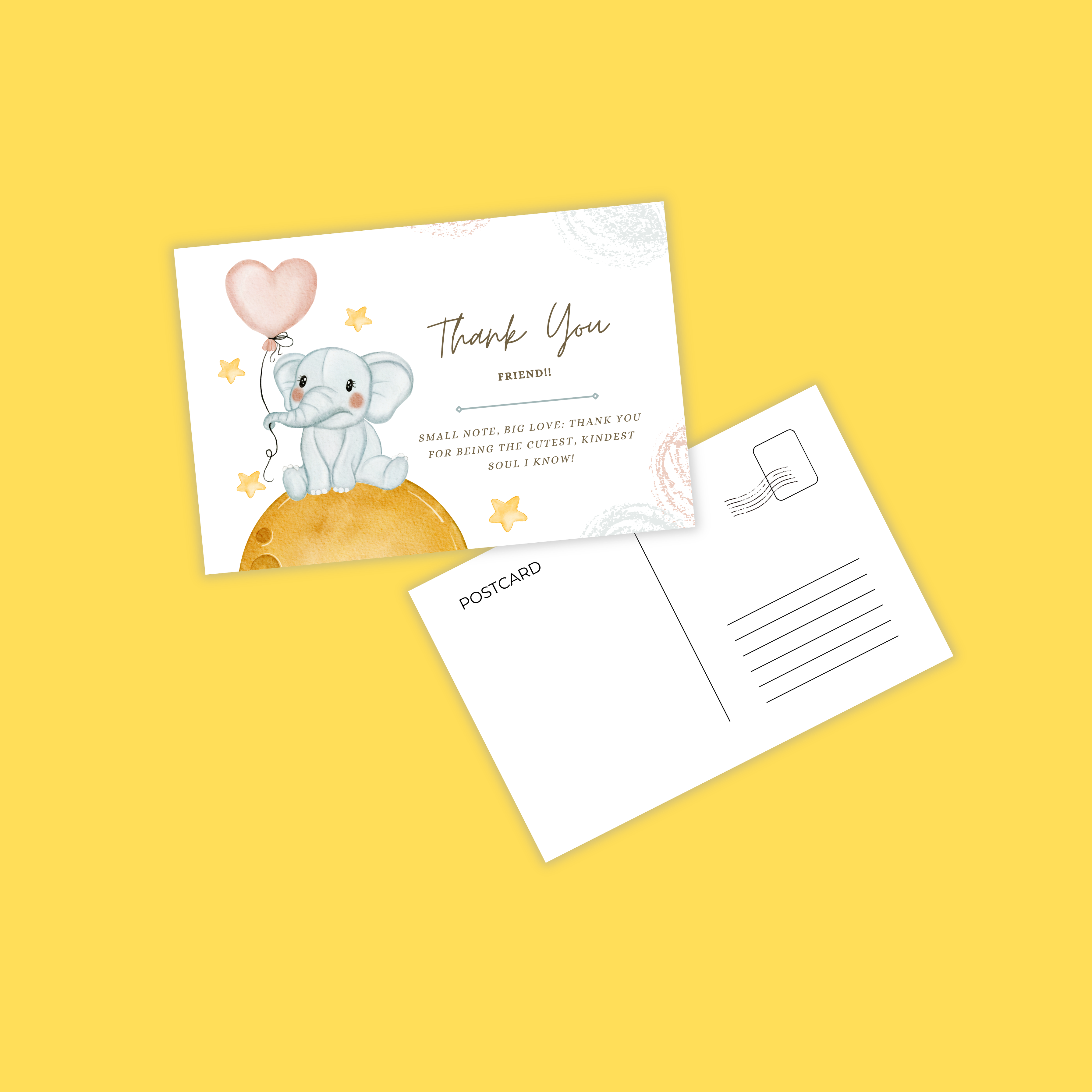 Set of 5 Mixed Postcards