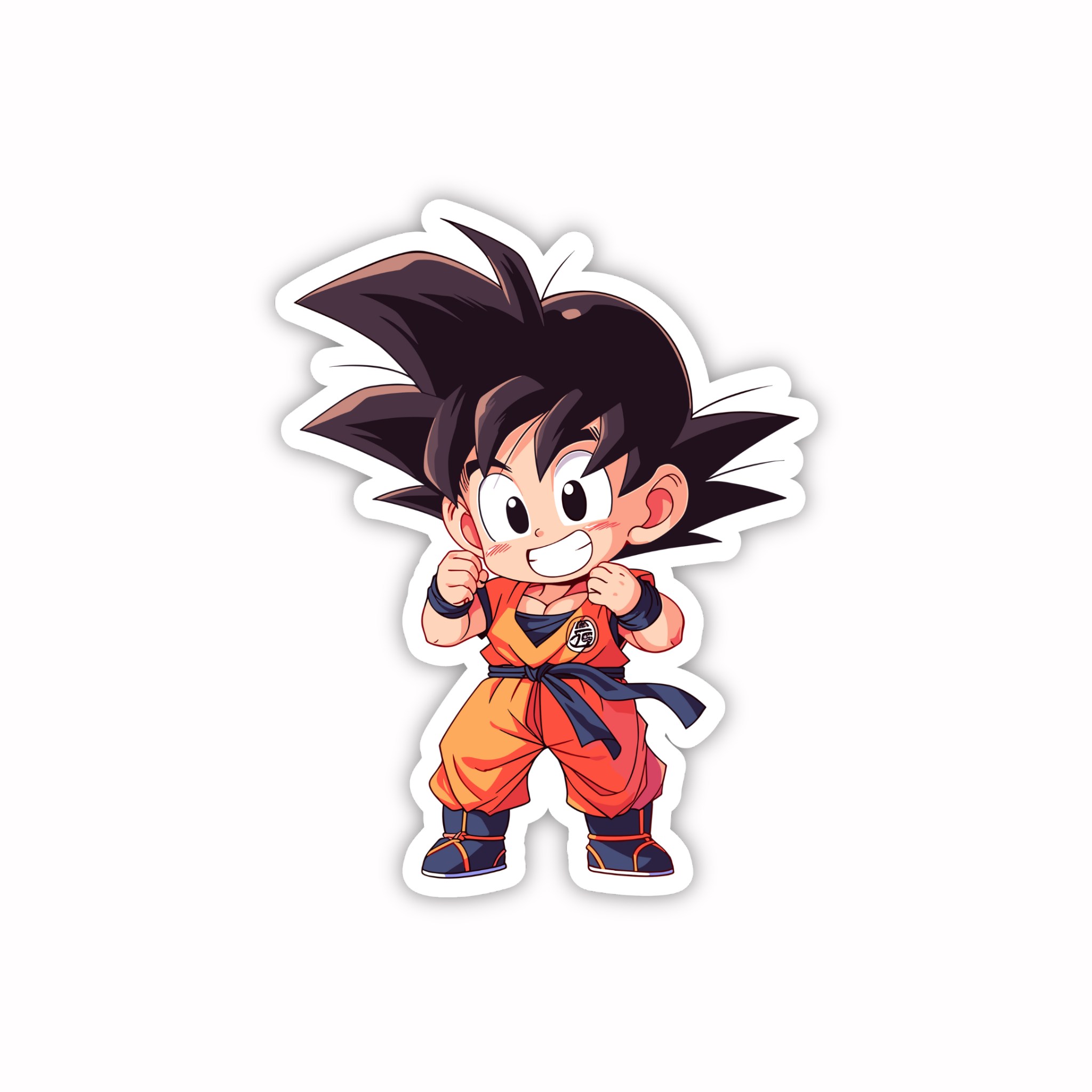 Kid Goku Dragon Ball Sticker