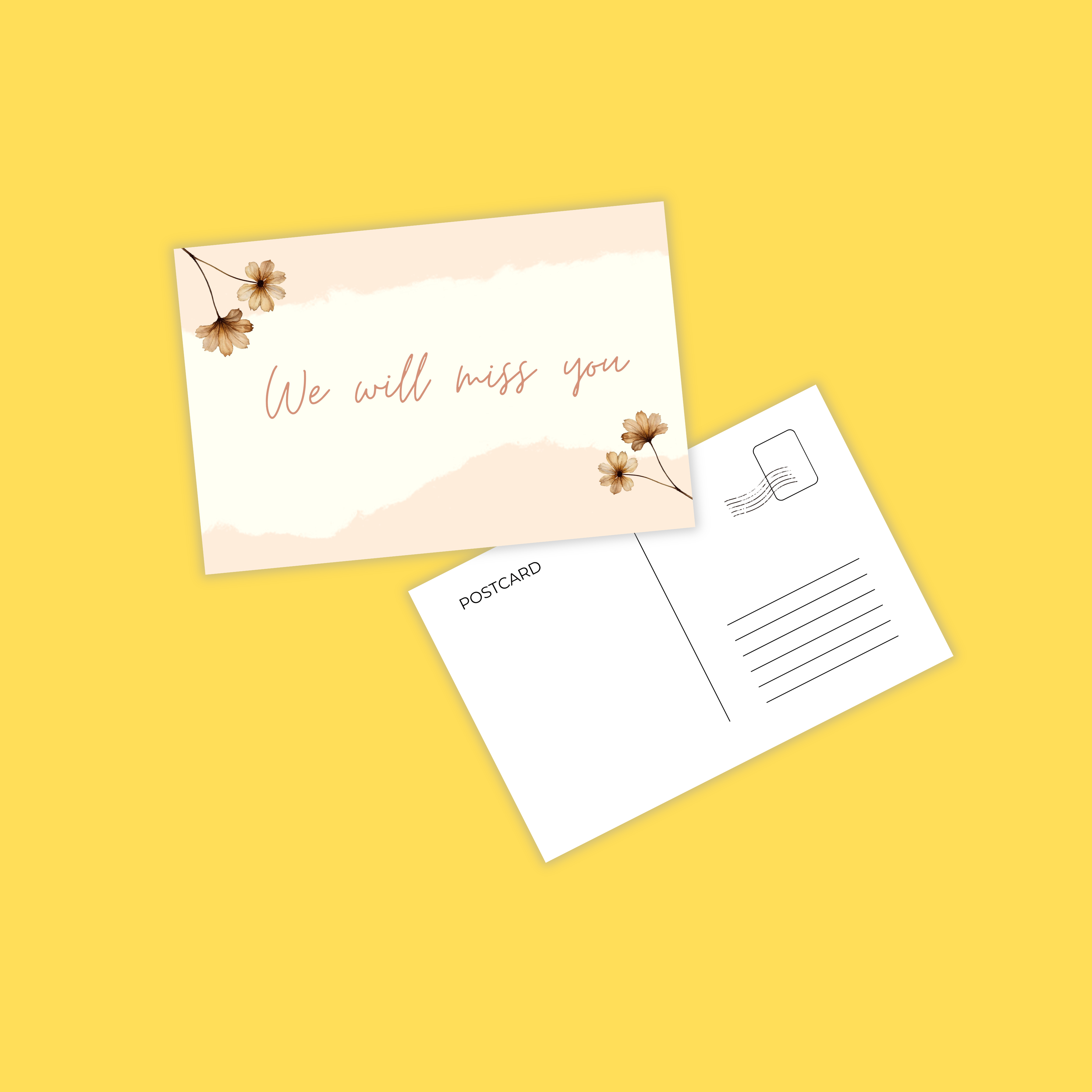Set of 5 Mixed Postcards