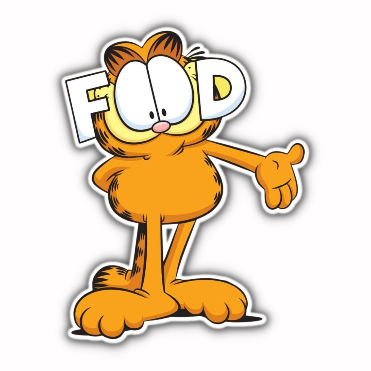 Garfield Sticker