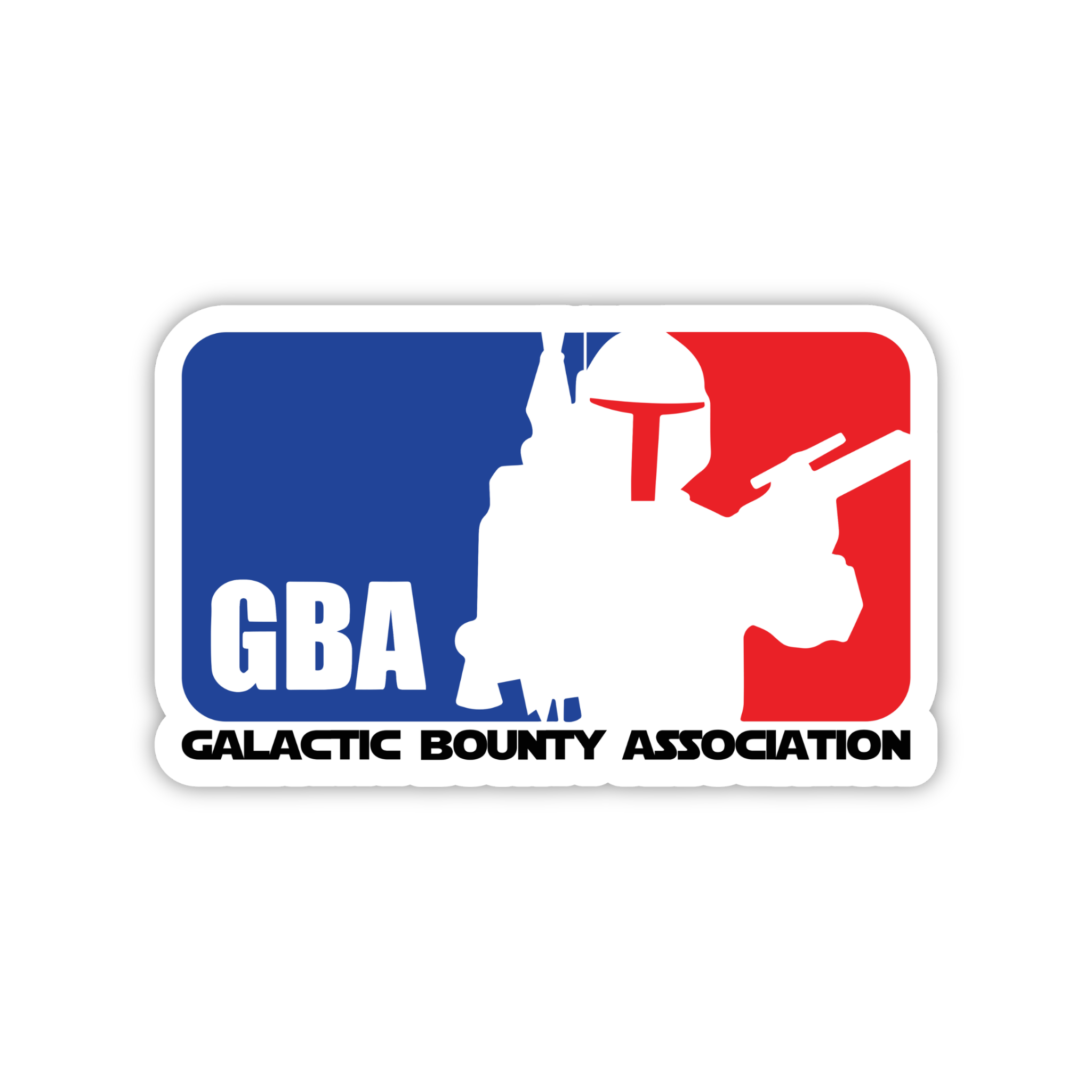 Galactic Bounty Association Parody Sticker