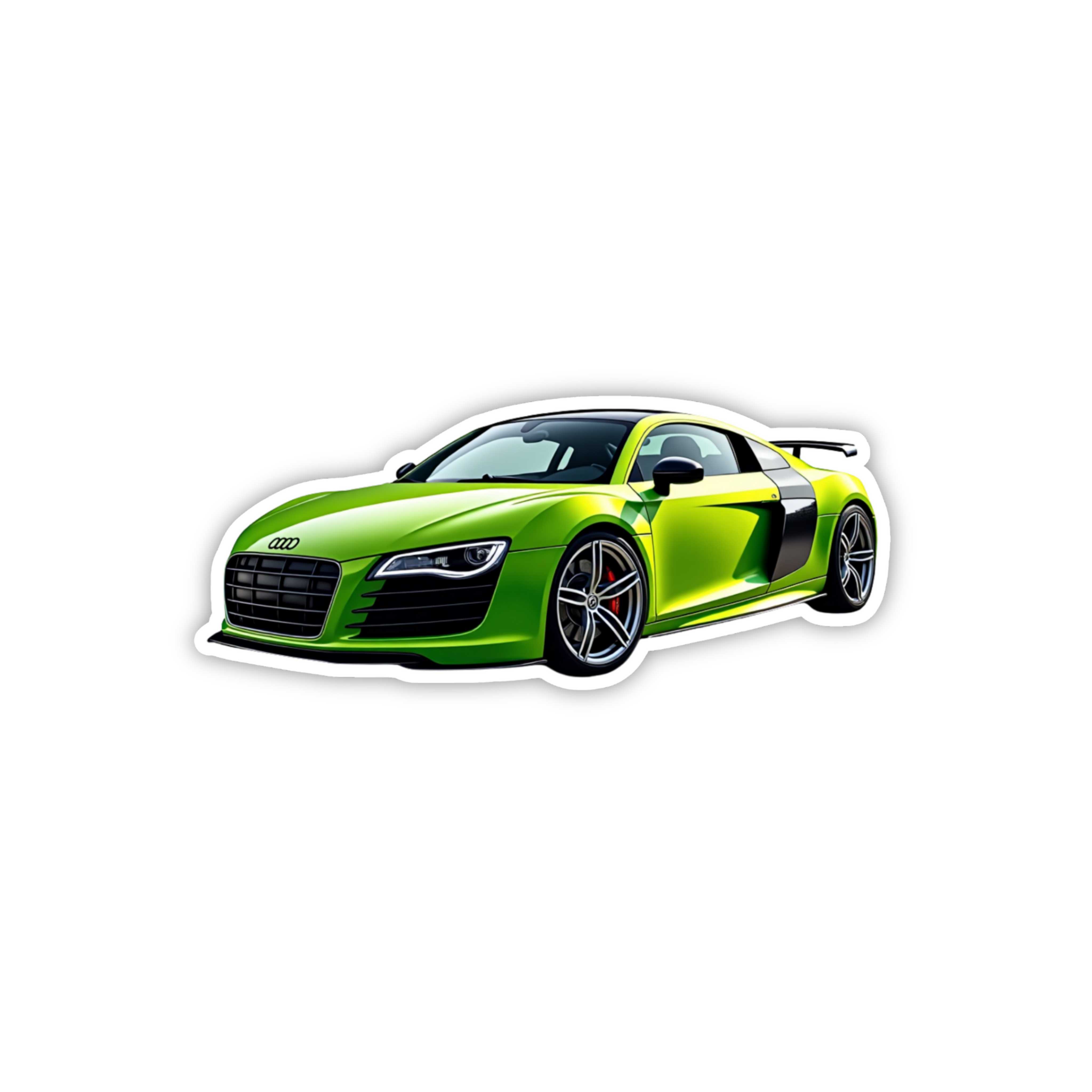 Hot Wheels Supercar Design #19 Premium Car Sticker